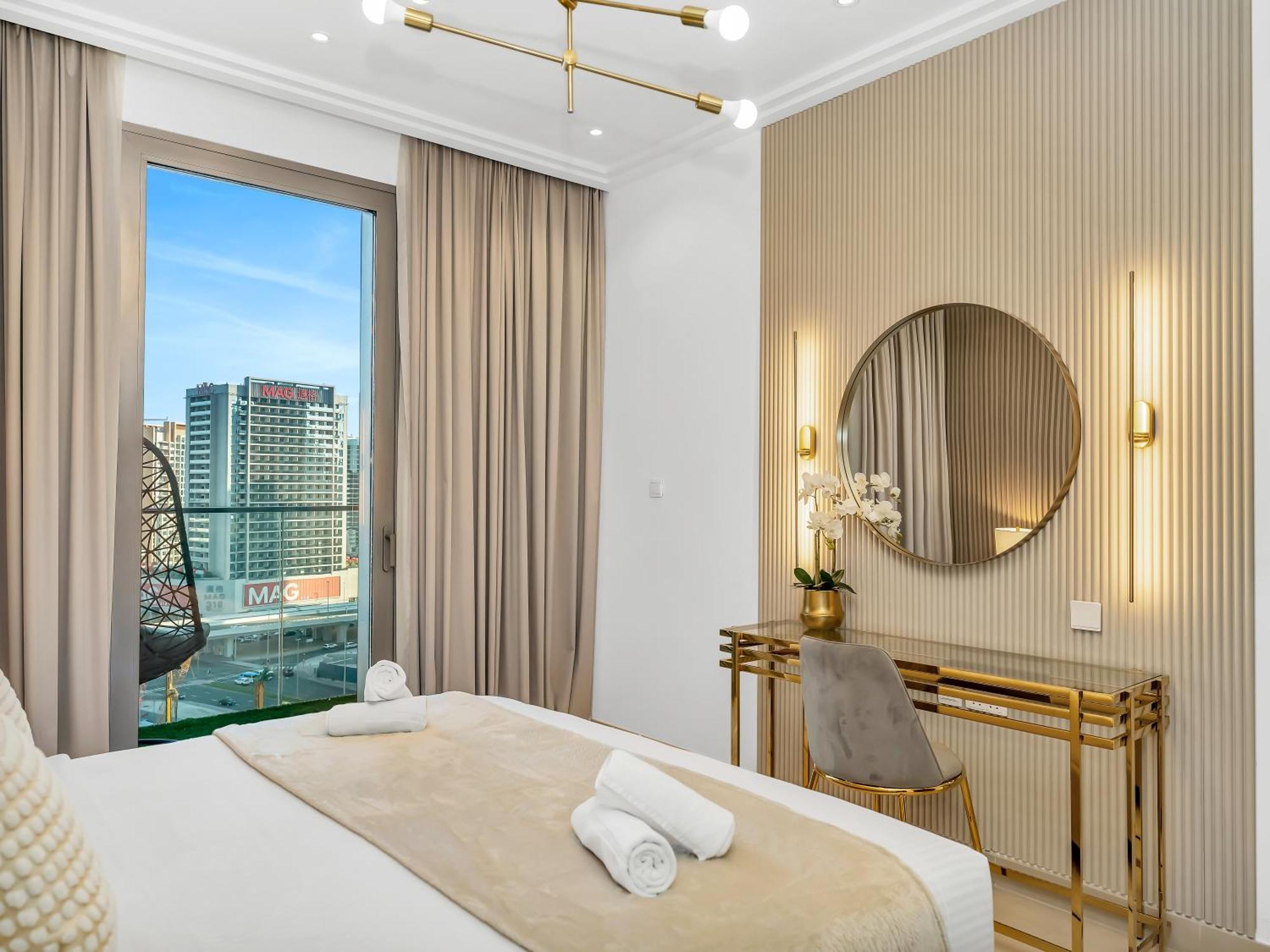 Elegant 1br 5mins Walk Mall & Burj Khalifa Dubai