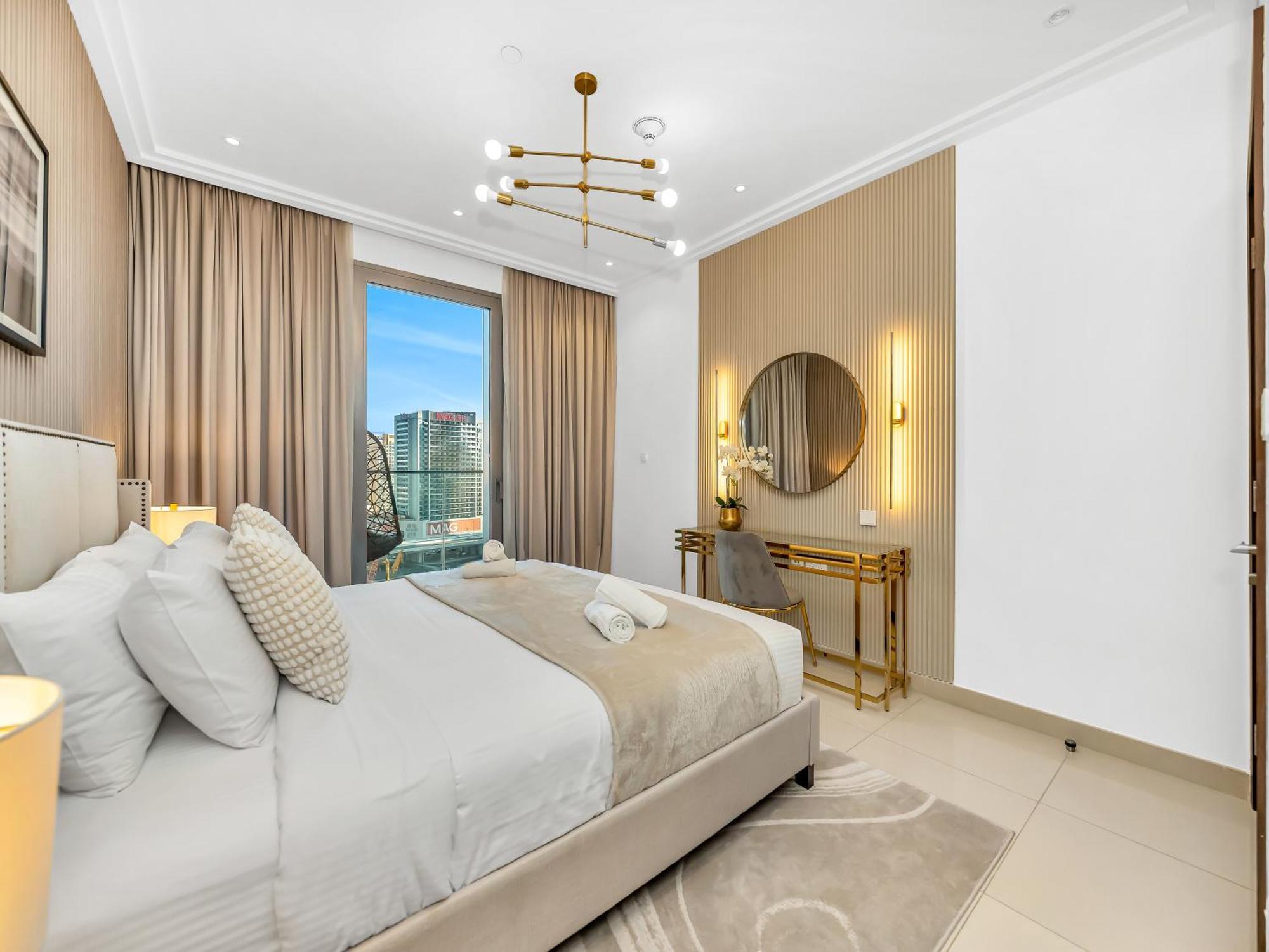 Elegant 1br 5mins Walk Mall & Burj Khalifa Dubai