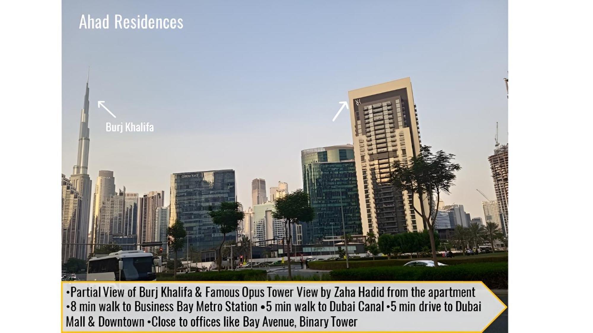 Ahad Residences Studio- 15mins Walk To Mall Apartment Dubai