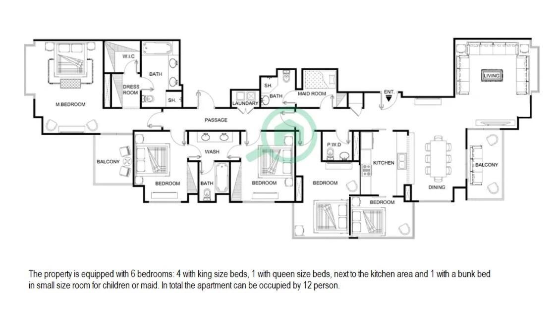 Apartment Elite Royal - Full Burj Khalifa & Fountain View - Largest Layout - Half Floor - Luxurious