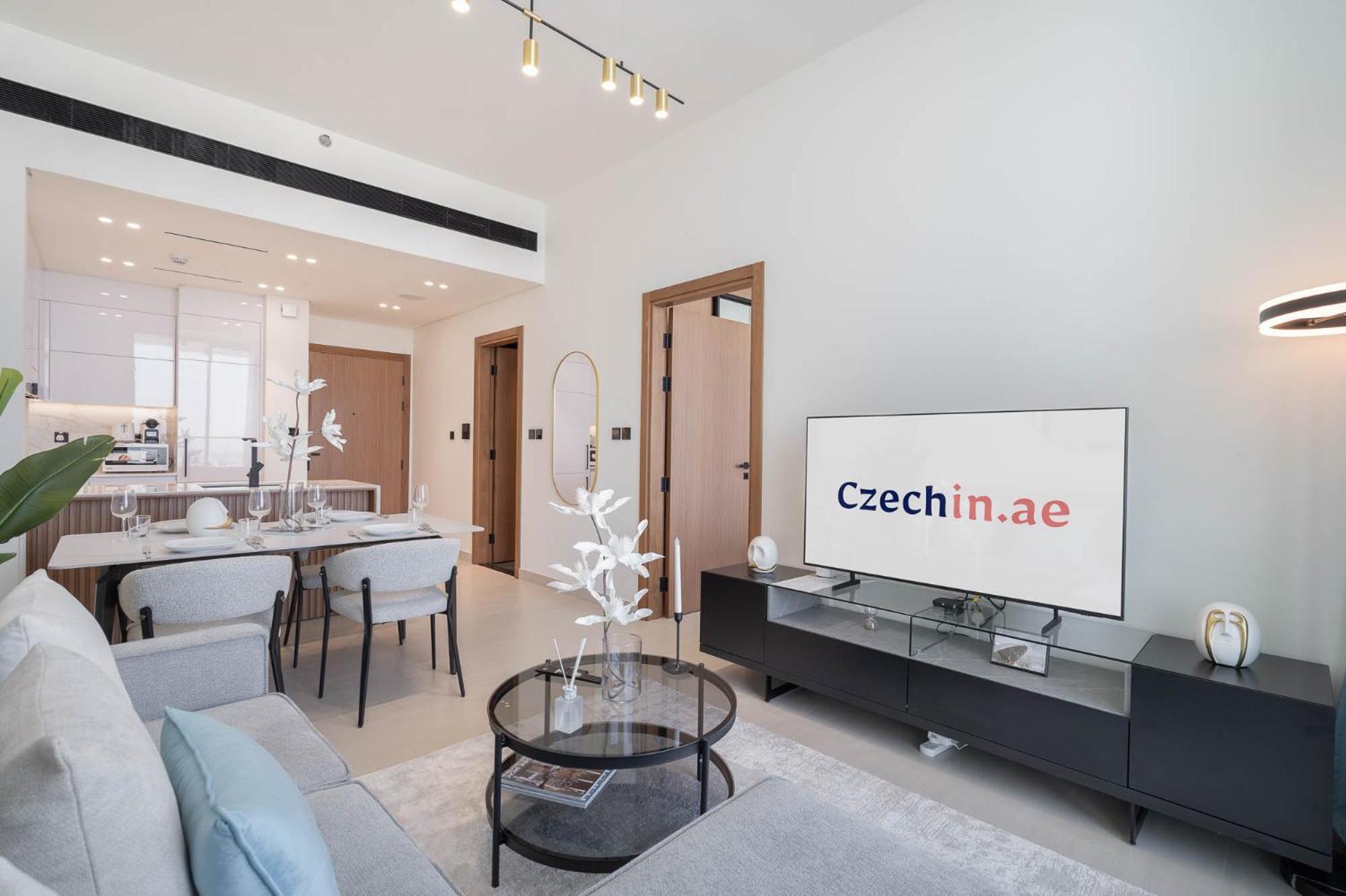 Apartment Sky-high Serenity - Stylish 1bhk - 20th Floor