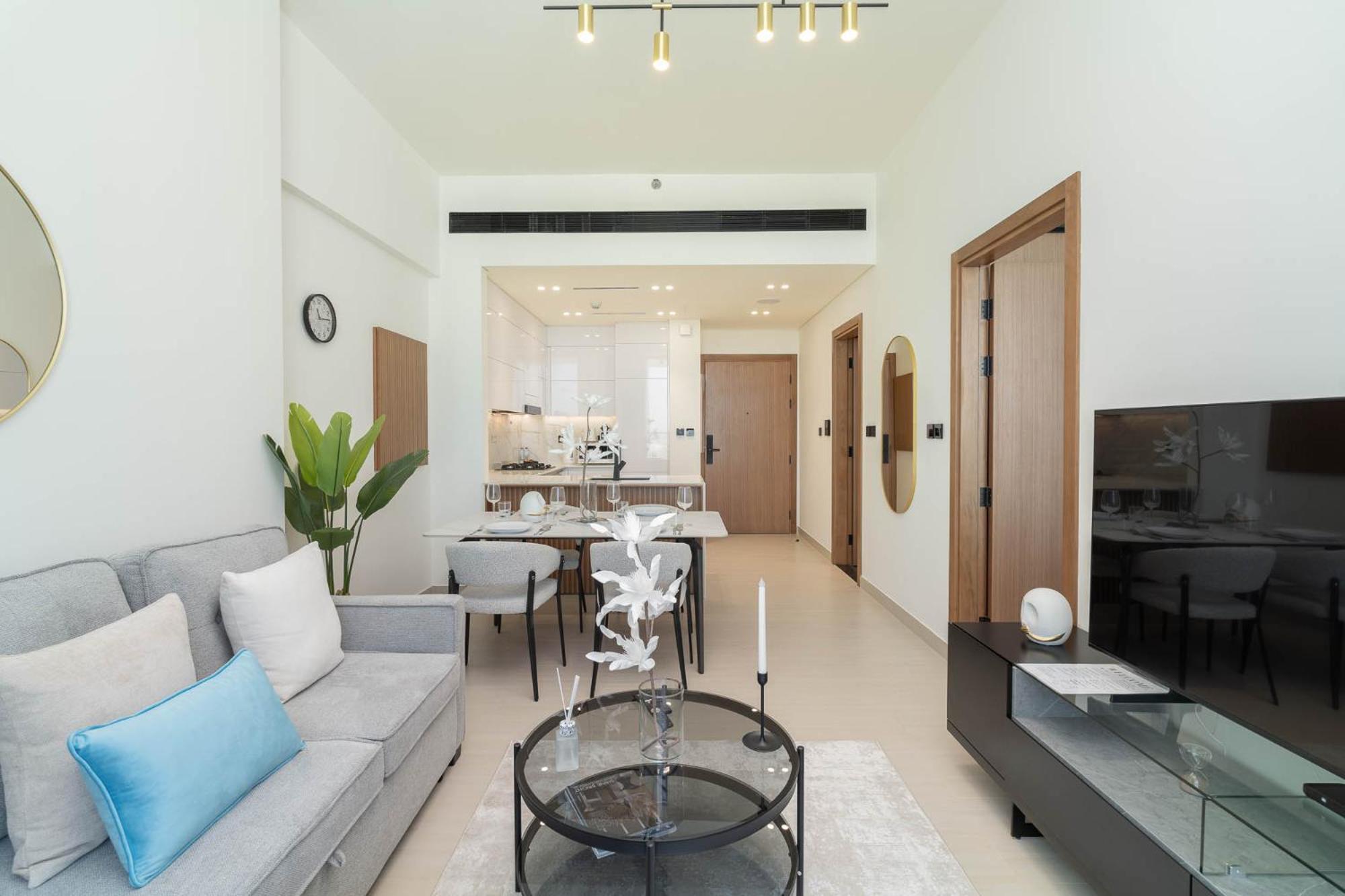 Apartment Sky-high Serenity - Stylish 1bhk - 20th Floor