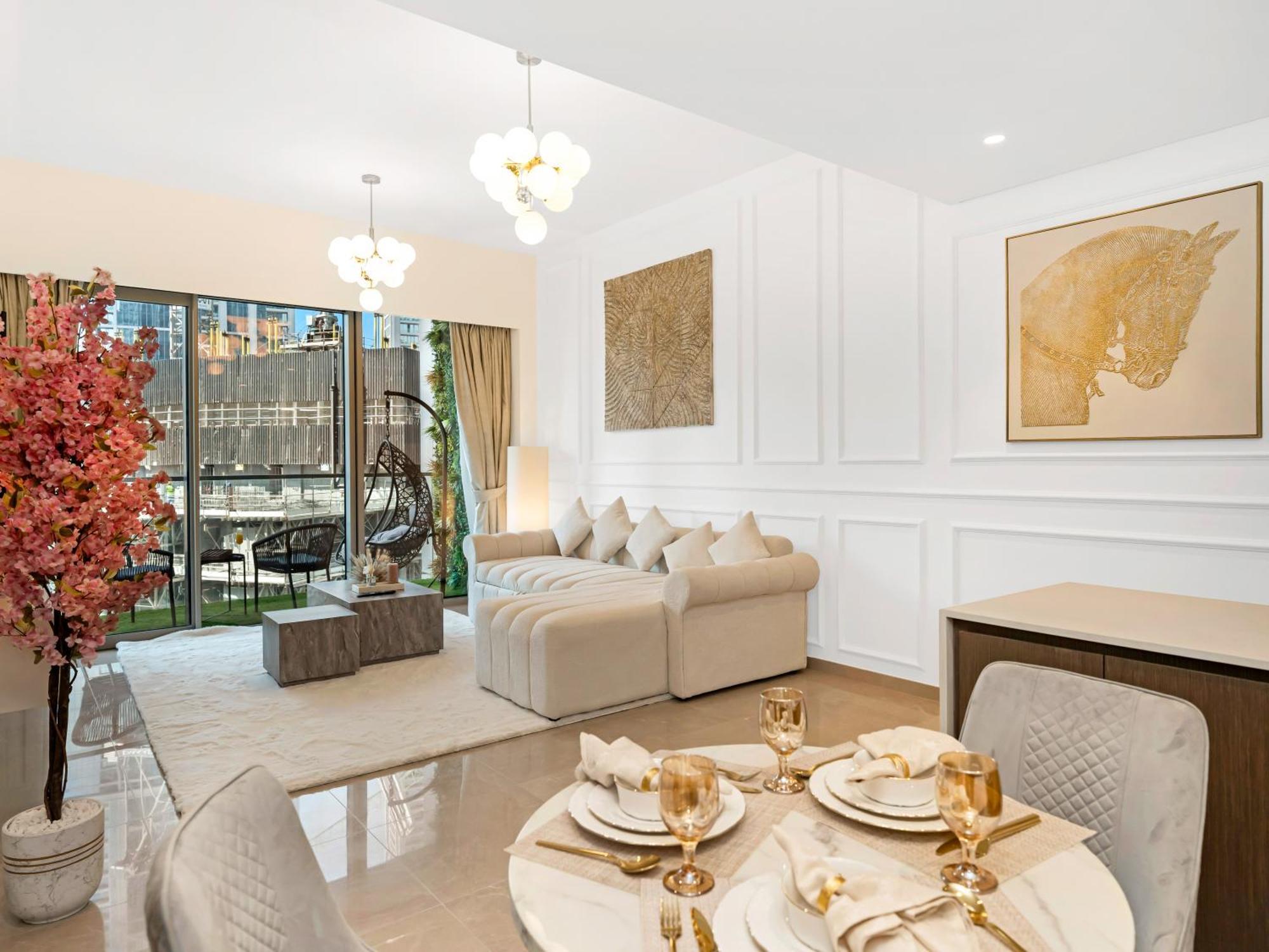 Apartment Signature Series 1 Bedroom I Free Parking, Gym, Pool I Playstation 5 I By Skyline Serenity Dubai