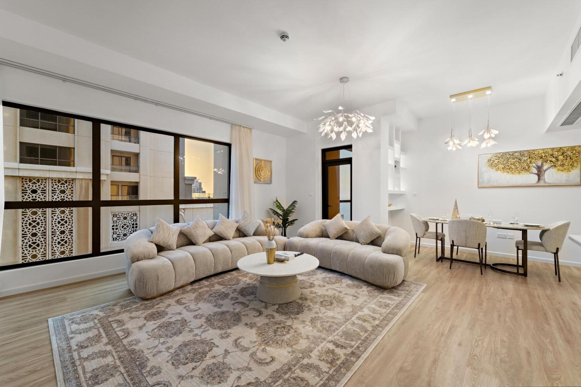 Elegant 2br With Seaview In Jbr L Walk To The Dubai