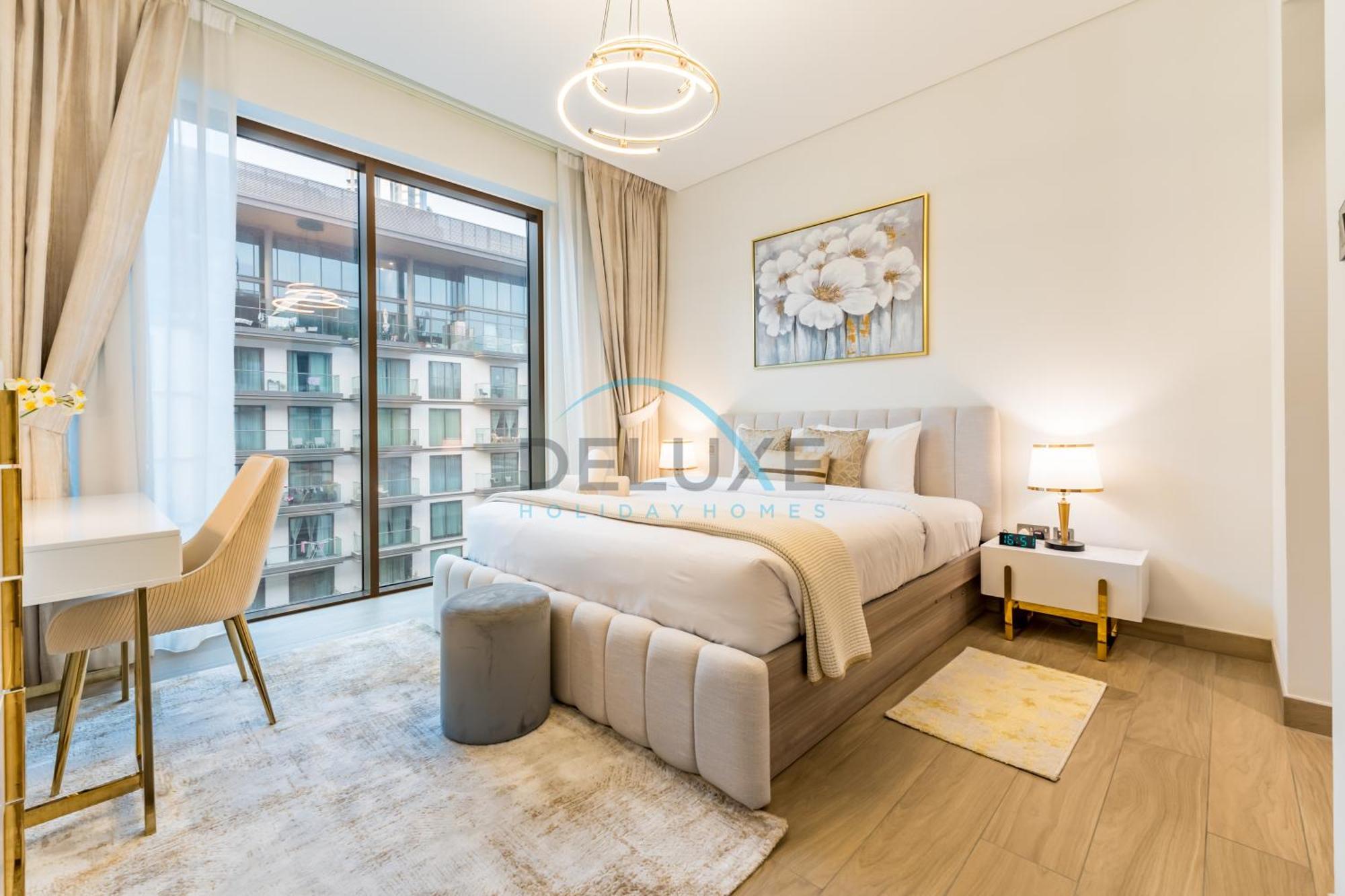 Apartment Bright 1br In Sobha Hartland Greens Phase Ii Building 01, Nad Al Sheba By Deluxe Homes