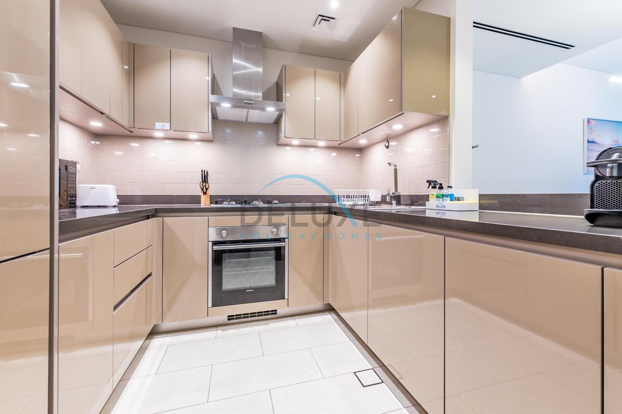 Bright 1br In Sobha Hartland Greens Phase Ii Building 01, Nad Al Sheba By Deluxe Homes Dubai