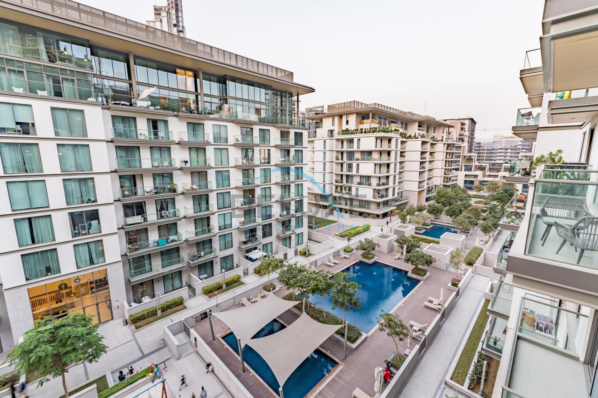 Bright 1br In Sobha Hartland Greens Phase Ii Building 01, Nad Al Sheba By Deluxe Homes Dubai