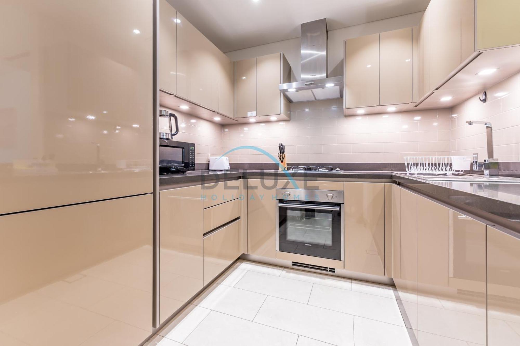 Bright 1br In Sobha Hartland Greens Phase Ii Building 01, Nad Al Sheba By Deluxe Homes * Dubai