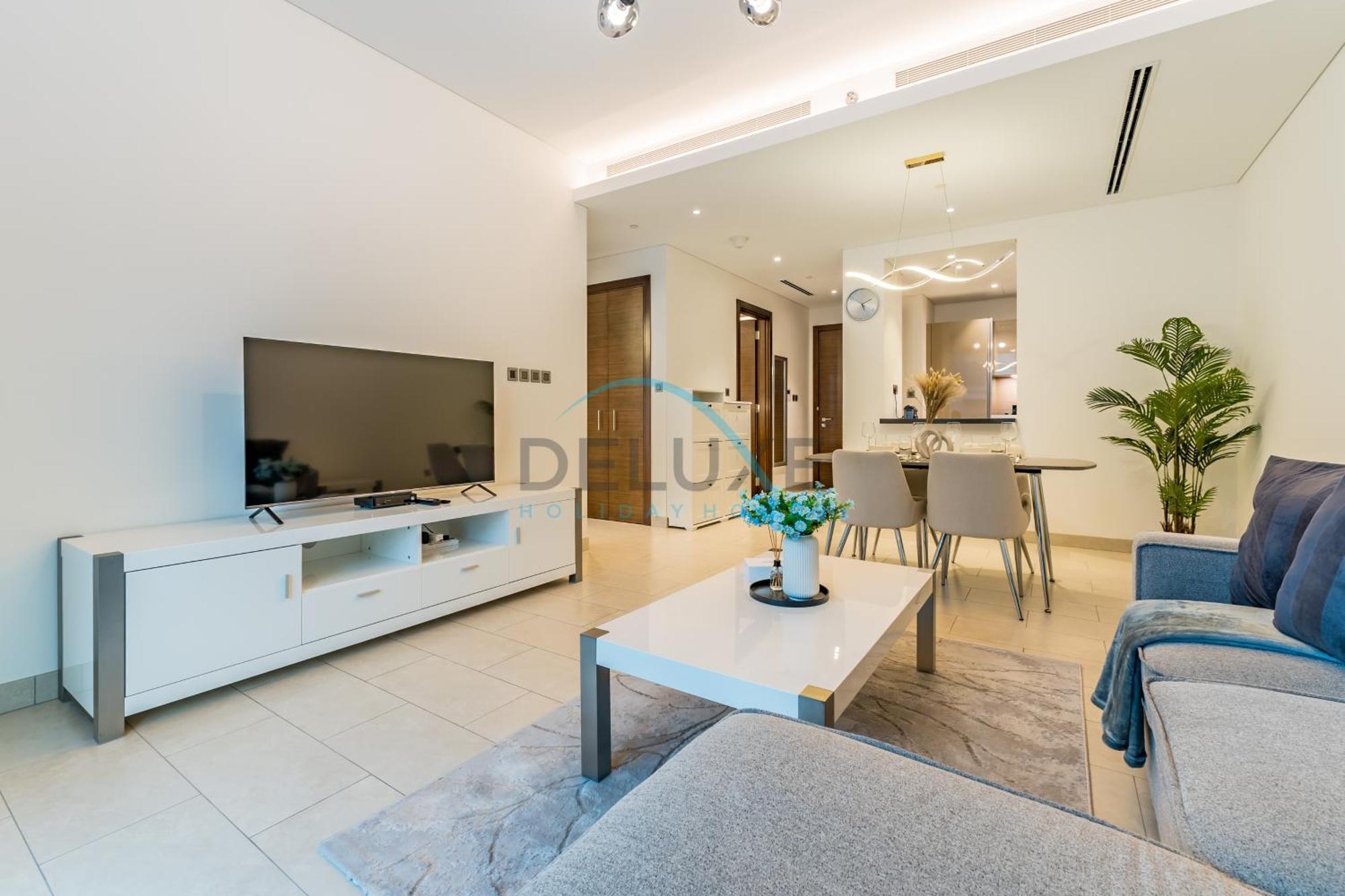 Bright 1br In Sobha Hartland Greens Phase Ii Building 01, Nad Al Sheba By Deluxe Homes Apartment