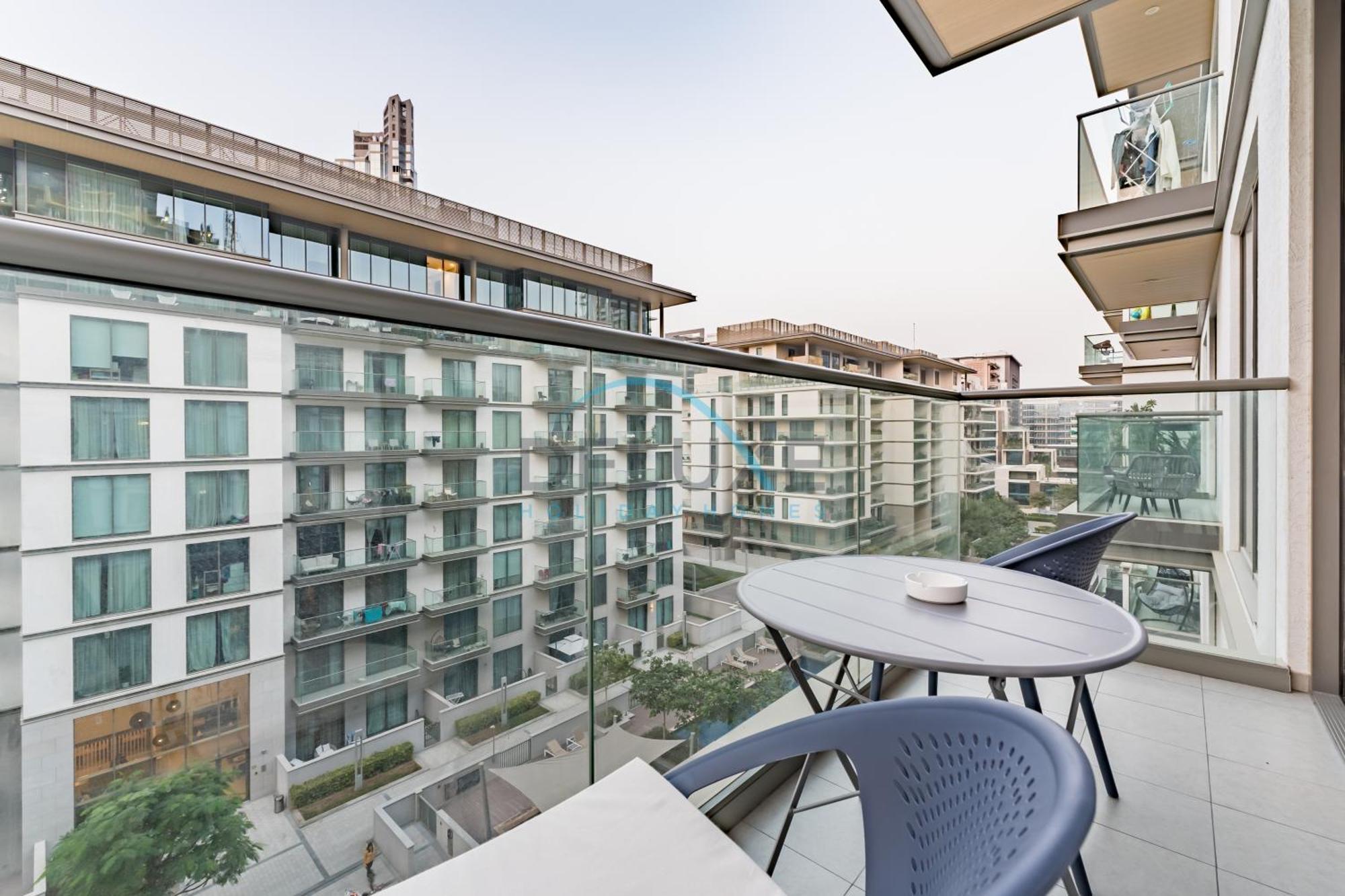 Bright 1br In Sobha Hartland Greens Phase Ii Building 01, Nad Al Sheba By Deluxe Homes *