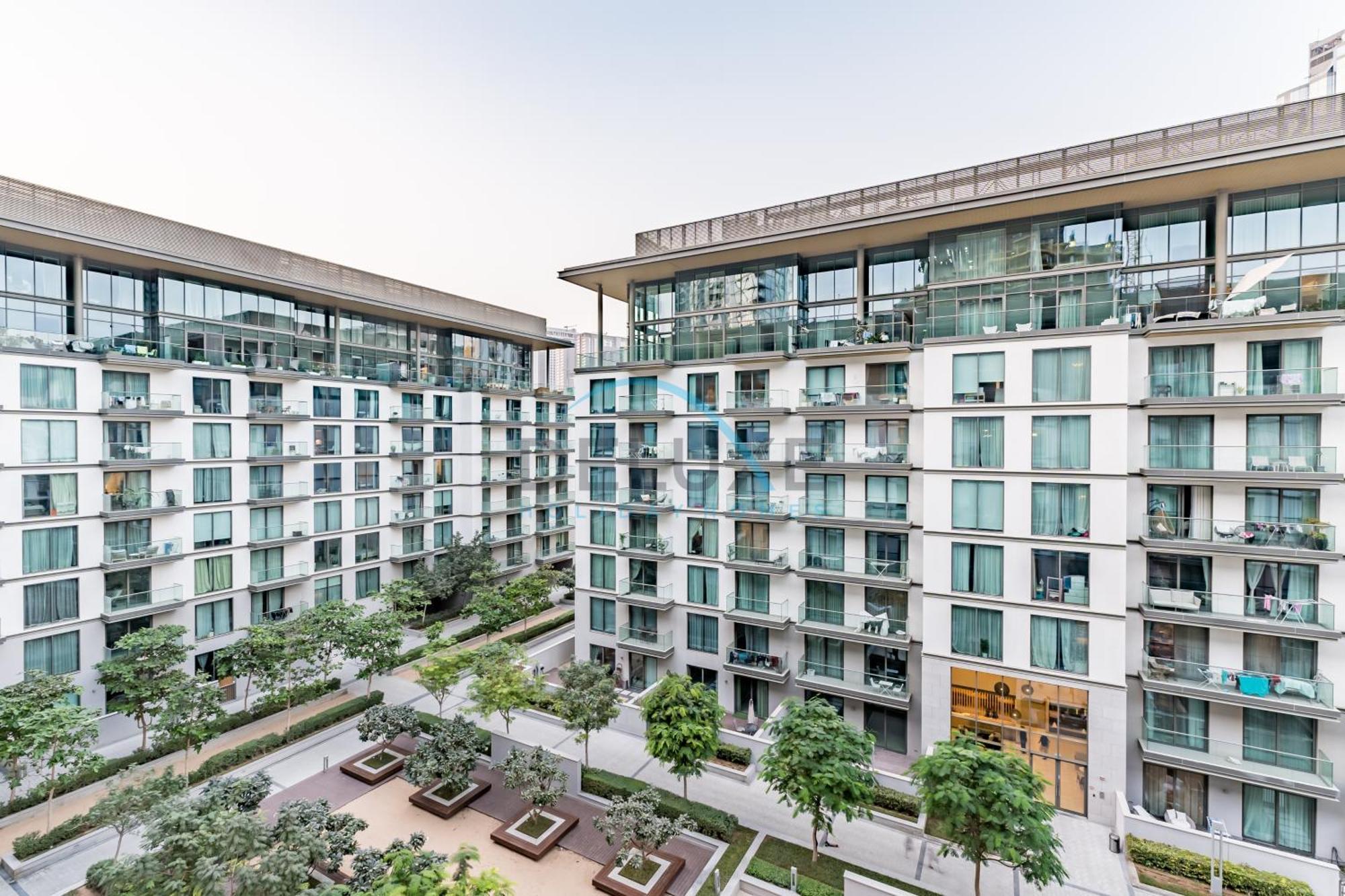 Bright 1br In Sobha Hartland Greens Phase Ii Building 01, Nad Al Sheba By Deluxe Homes Dubai