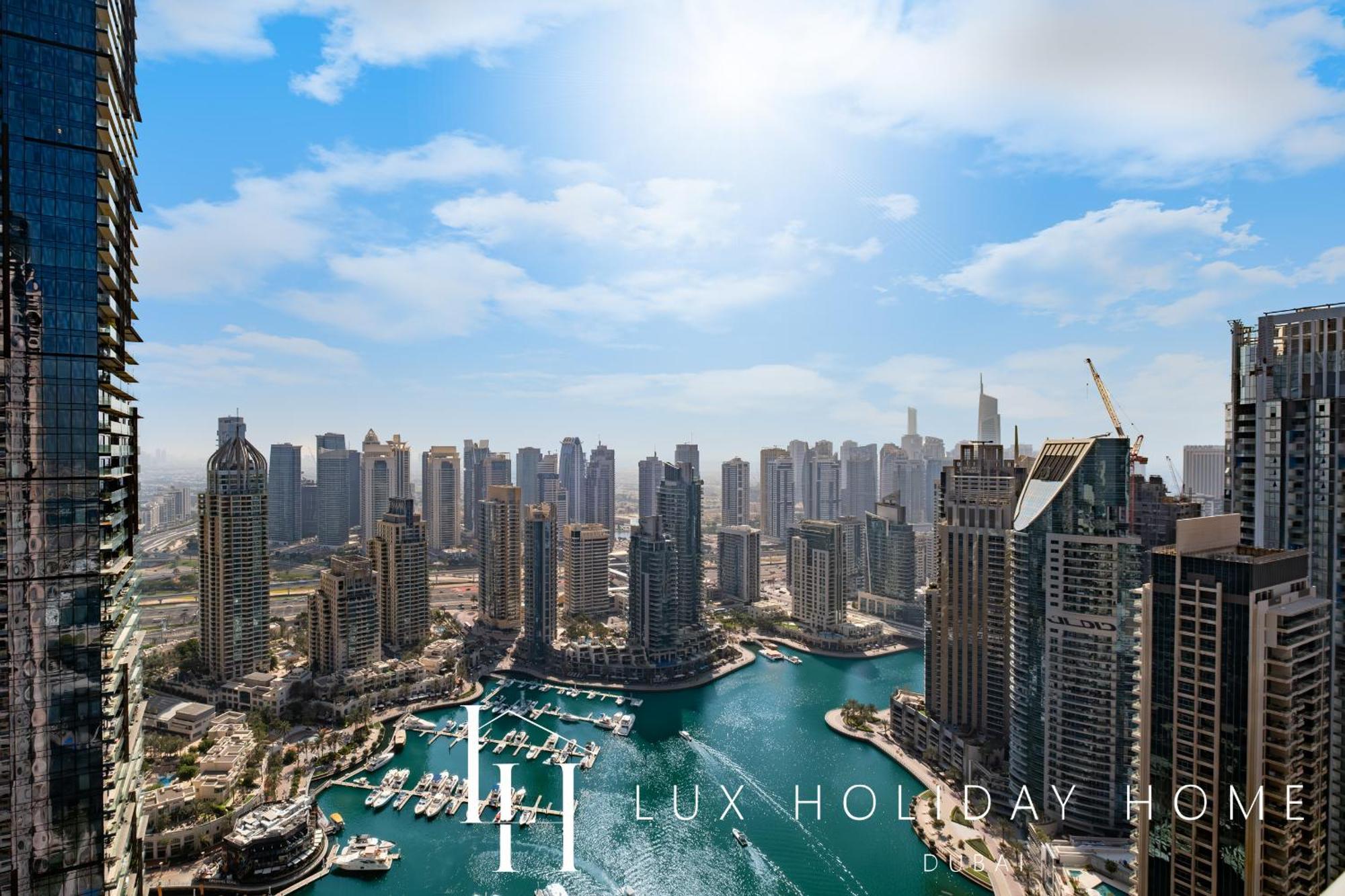 Lux Lavish With Full Marina View 4 Apartment