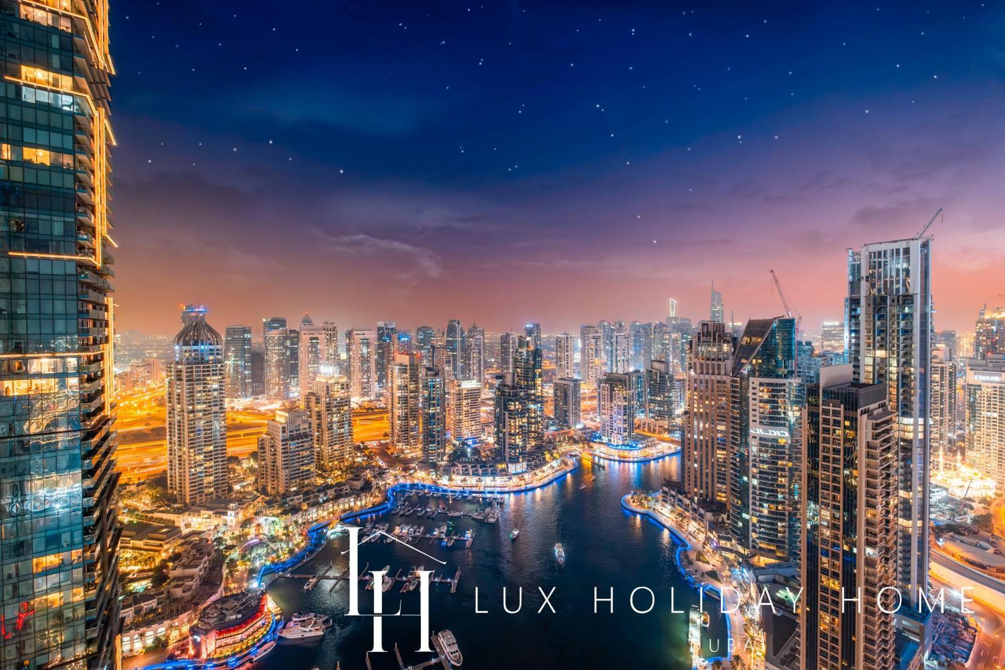 Lux Lavish With Full Marina View 4 Apartment *