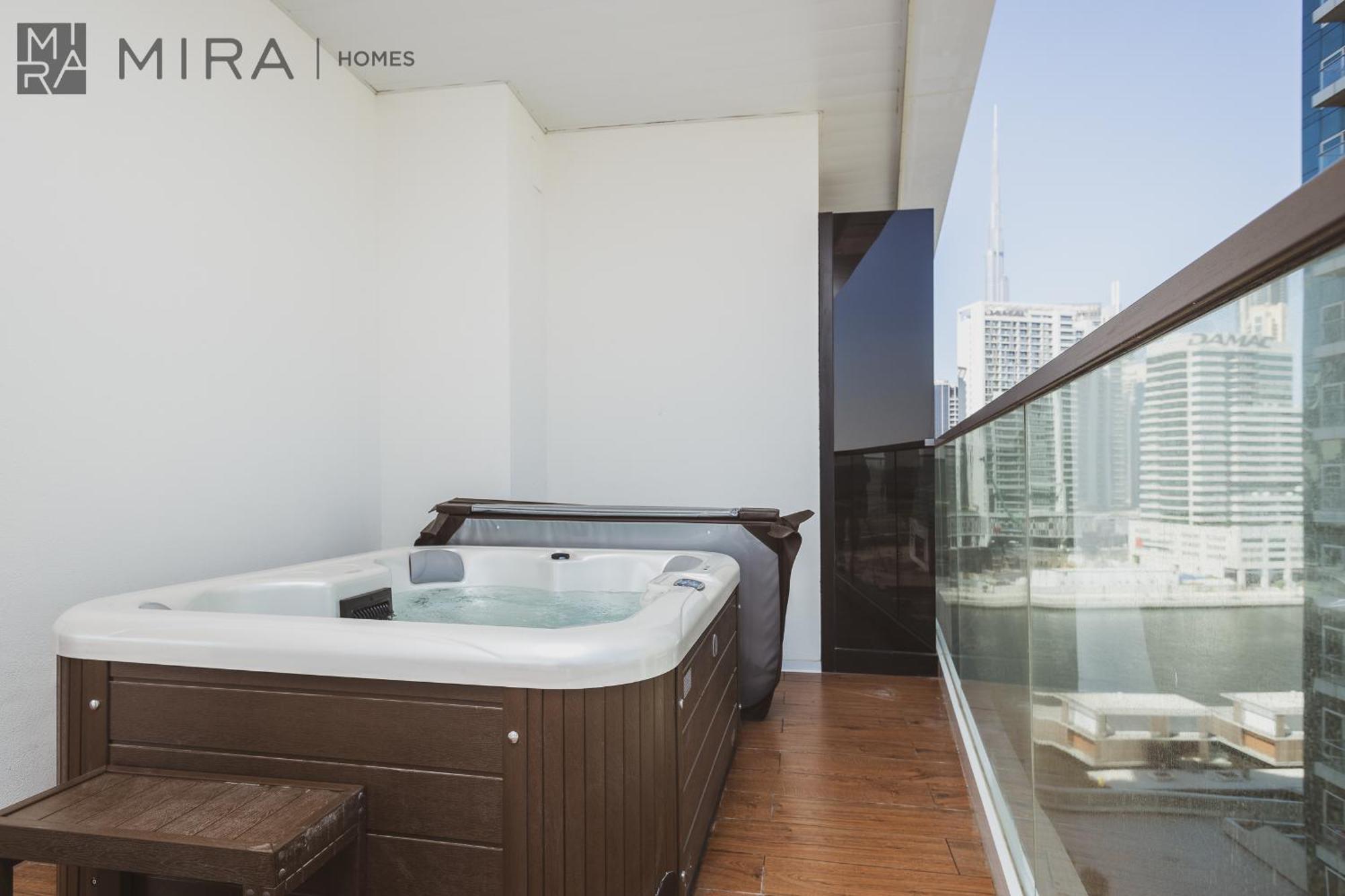 Apartment Mira Homes - Lovely 1 Bedroom In Business Bay With Sauna And Jacuzzi *
