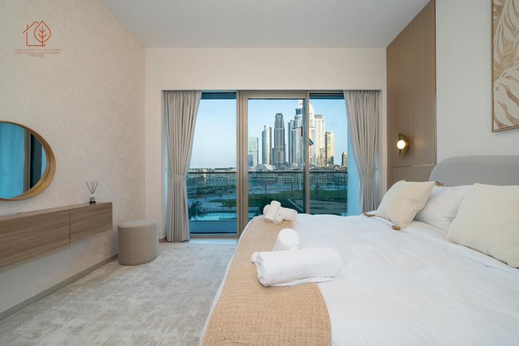 Apartment Cozy 2-bed With Burj Khalifa Views 204gr-2 Dubai