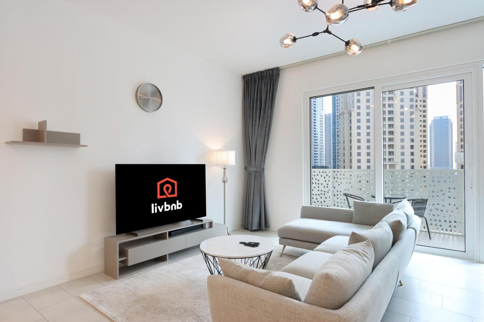 Apartment Livbnb-1br Beachfront Escape In La Vie, Jbr *