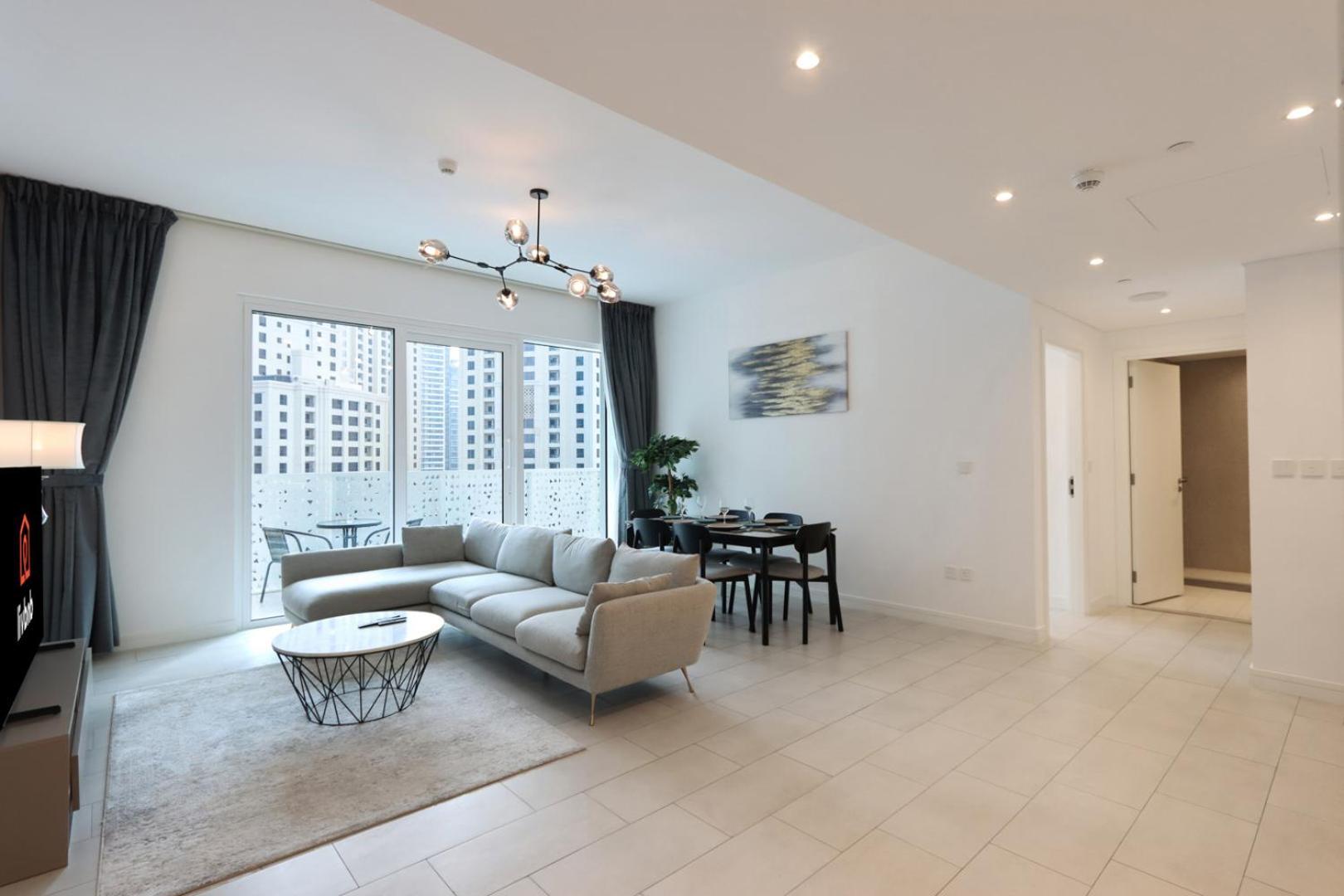 Livbnb-1br Beachfront Escape In La Vie, Jbr Dubai
