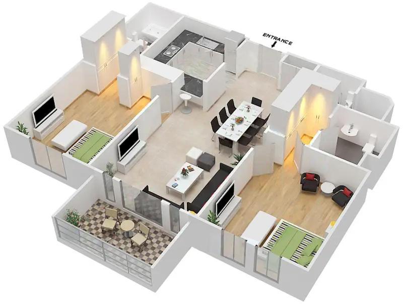 Lux The Reehan Burj Khalifa View Apartment *