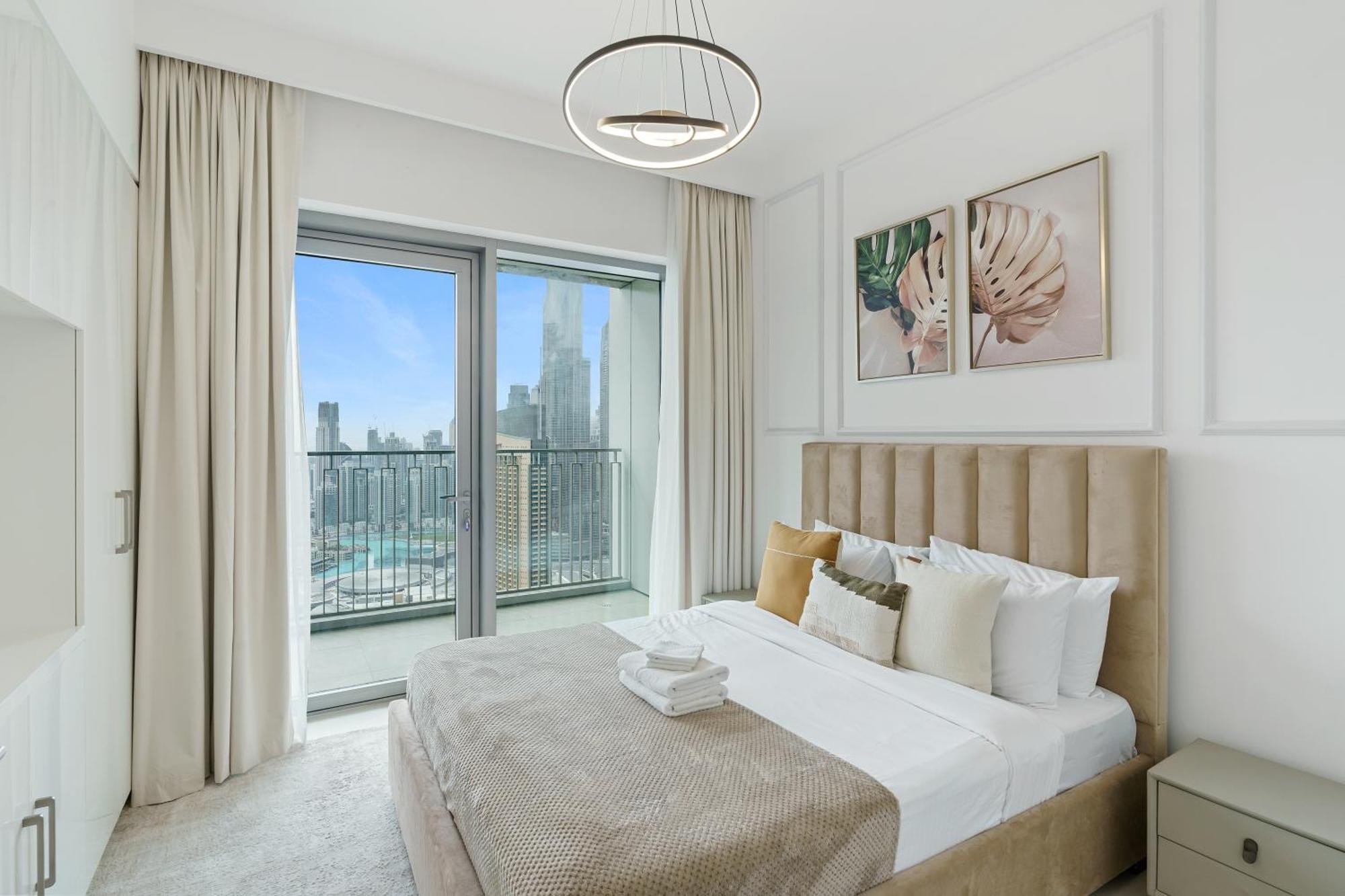 Gorgeous 3br With Burj Khalifa & Fountain View Apartment Dubai