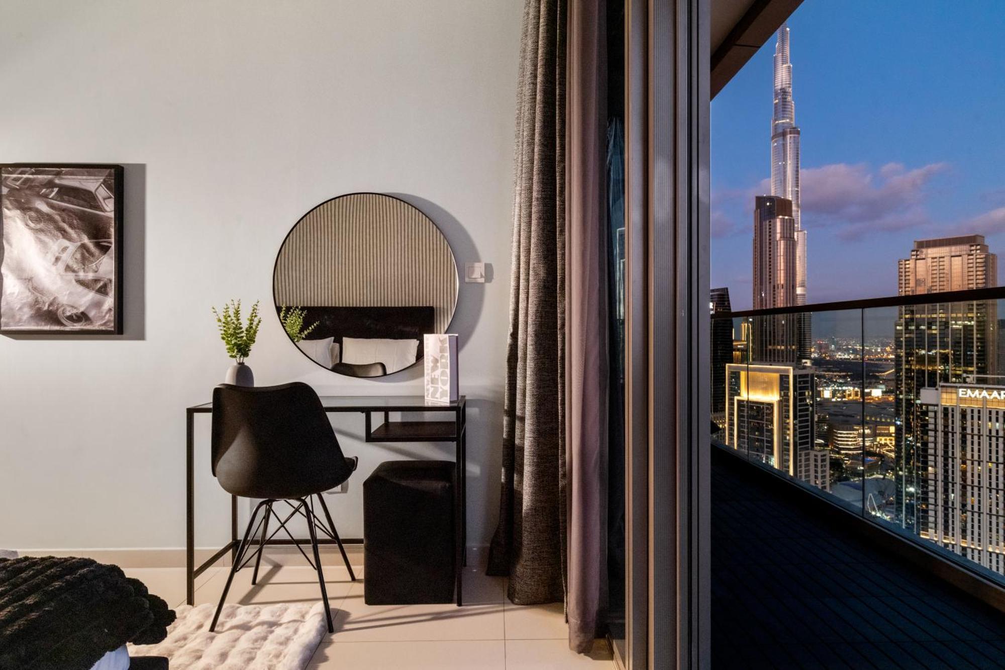 Apartment Sky-high 2br - Infinity Pool & Burj Khalifa Views Dubai