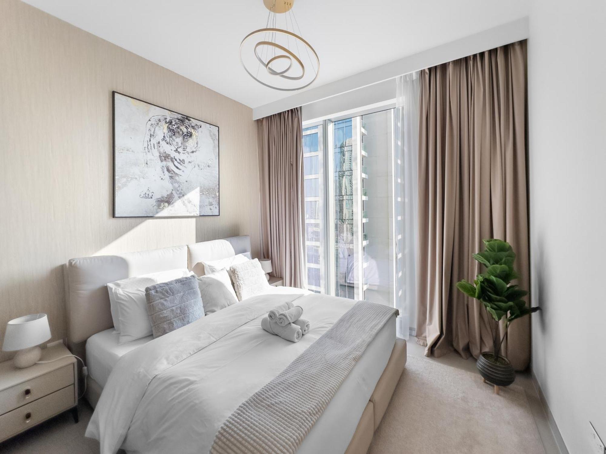 Apartment Incredible View - Fountain Show - 4br - Ps5 And Games Dubai