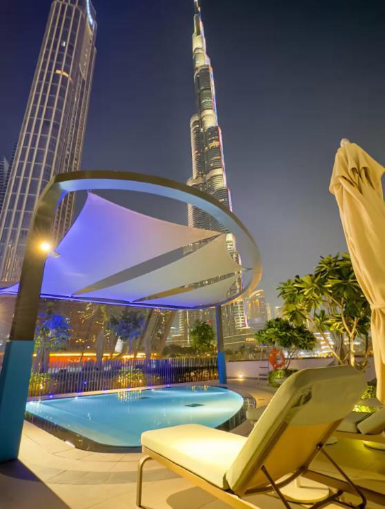 Downtown Luxe 1br Steps From Burj Khalifa & Opera Apartment