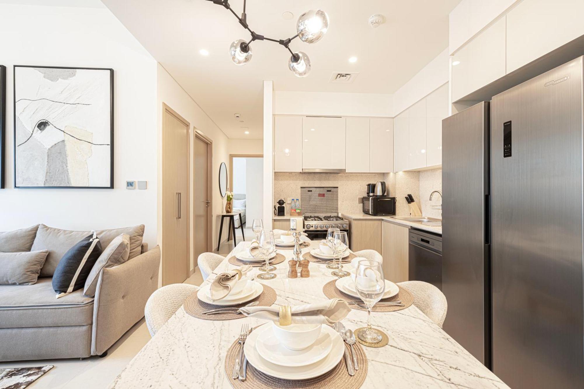 Apartment Burj Royale - Luxurious Brand New Two-bedroom In Downtown, Burj Khalifa View Pool In The Building, 5-min Walk To Mall & Fountains *