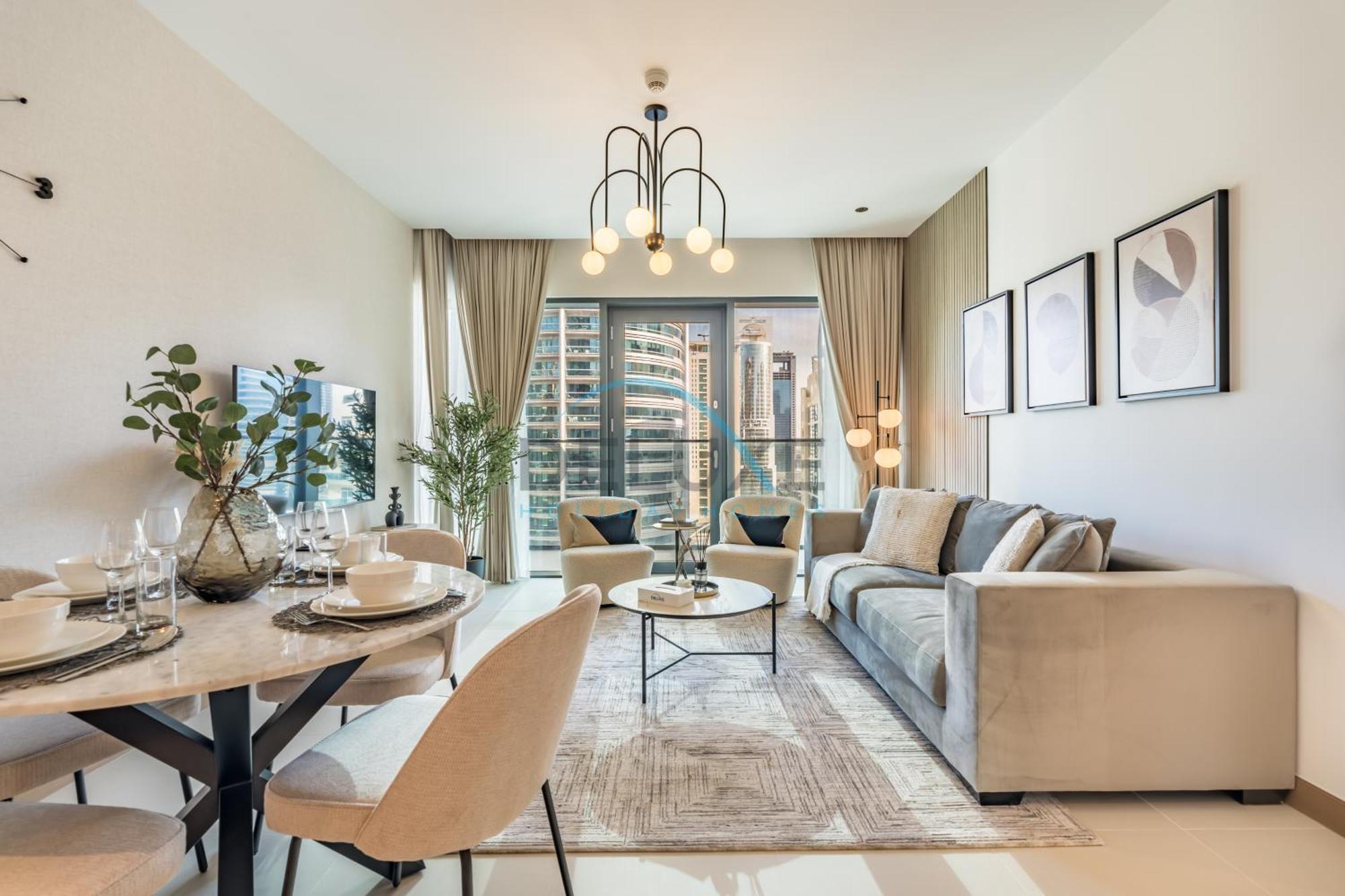 Apartment Contemporary 2br With Huge Balcony *