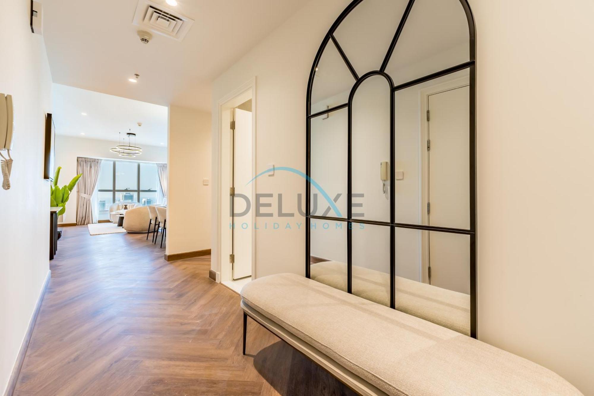 Serene 2br With Iconic Palm Jumeirah Views, Marina By Deluxe Homes *