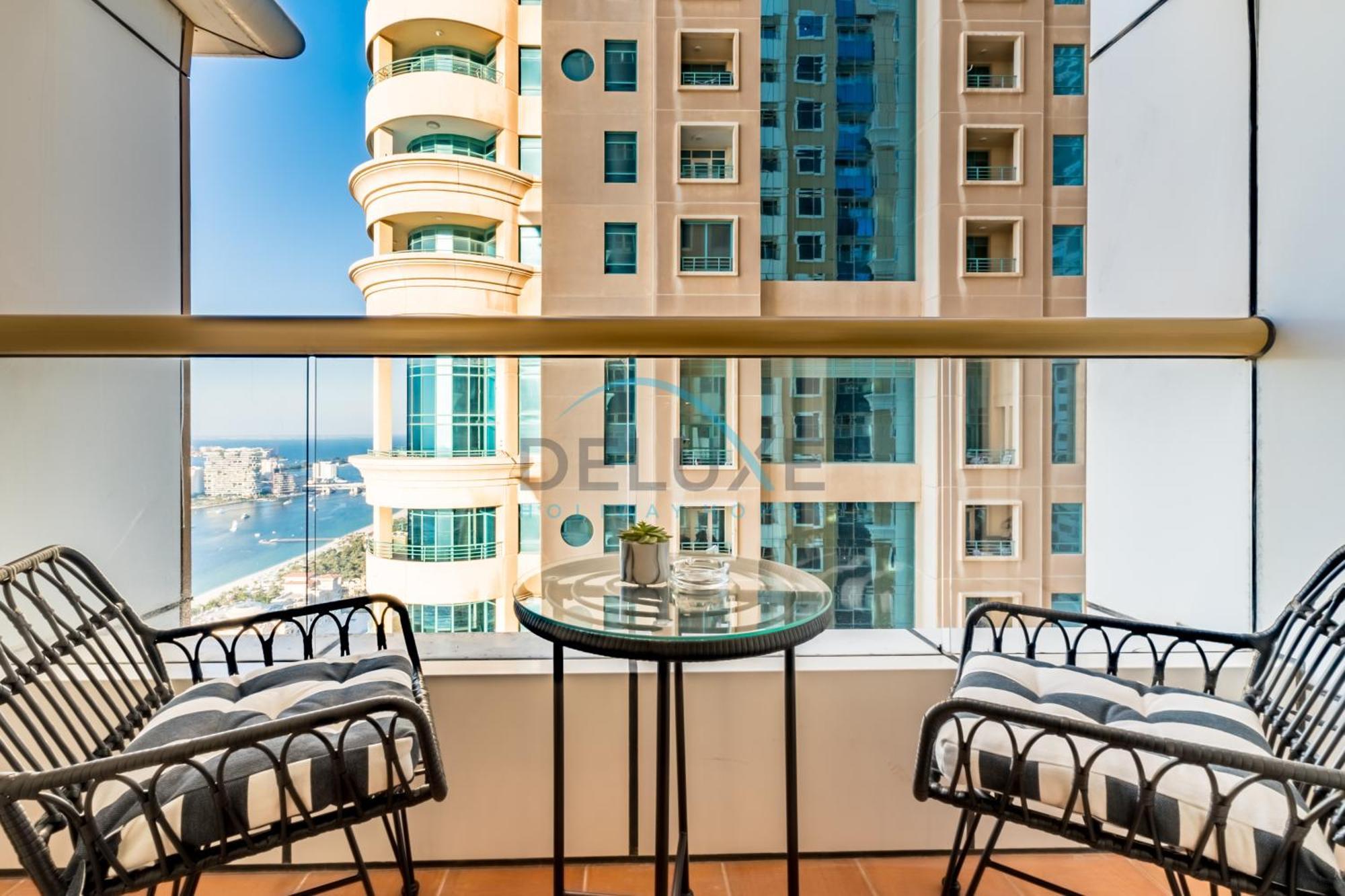 Apartment Serene 2br With Iconic Palm Jumeirah Views, Marina By Deluxe Homes Dubai
