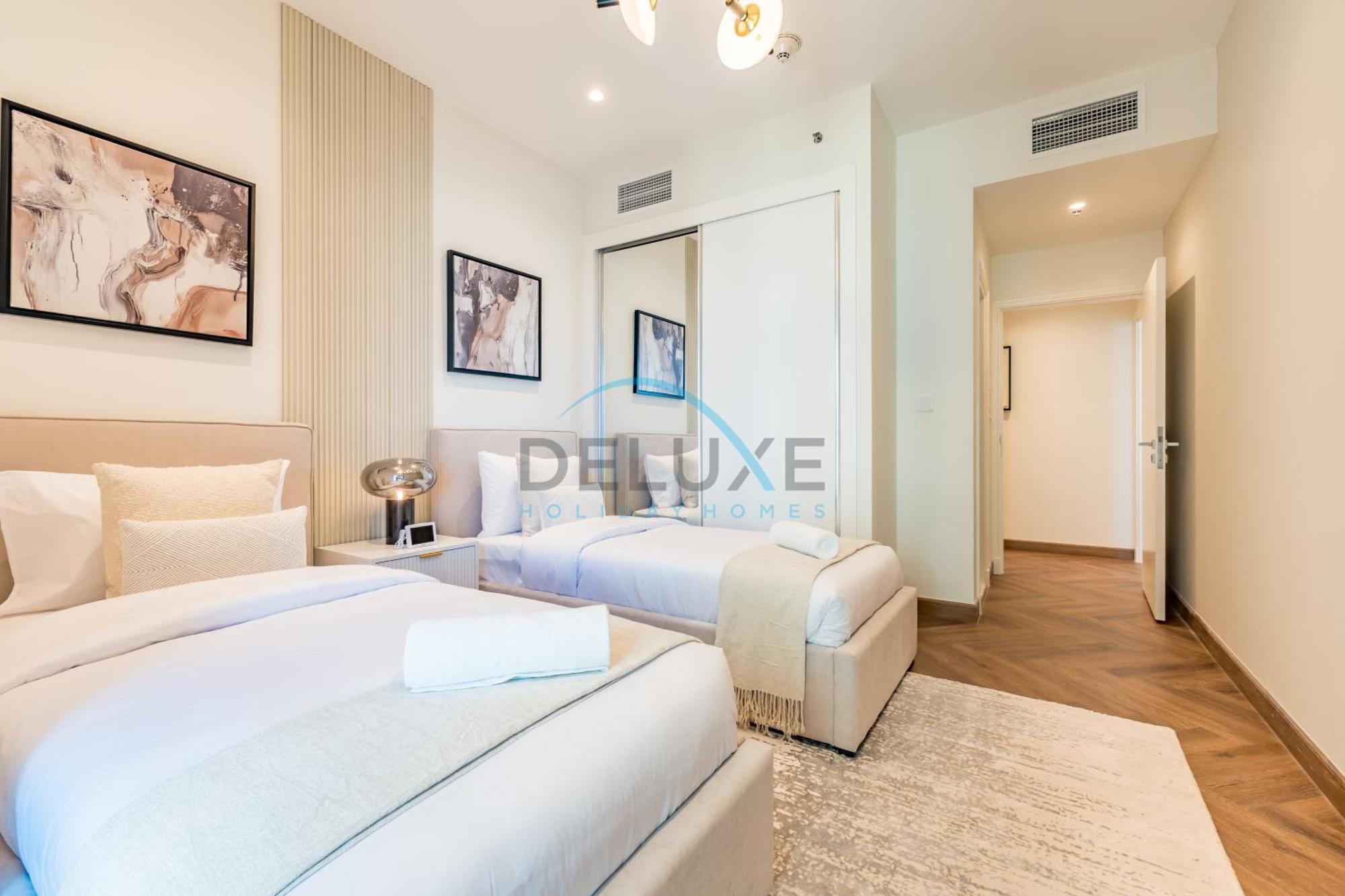 Serene 2br With Iconic Palm Jumeirah Views, Marina By Deluxe Homes Apartment Dubai