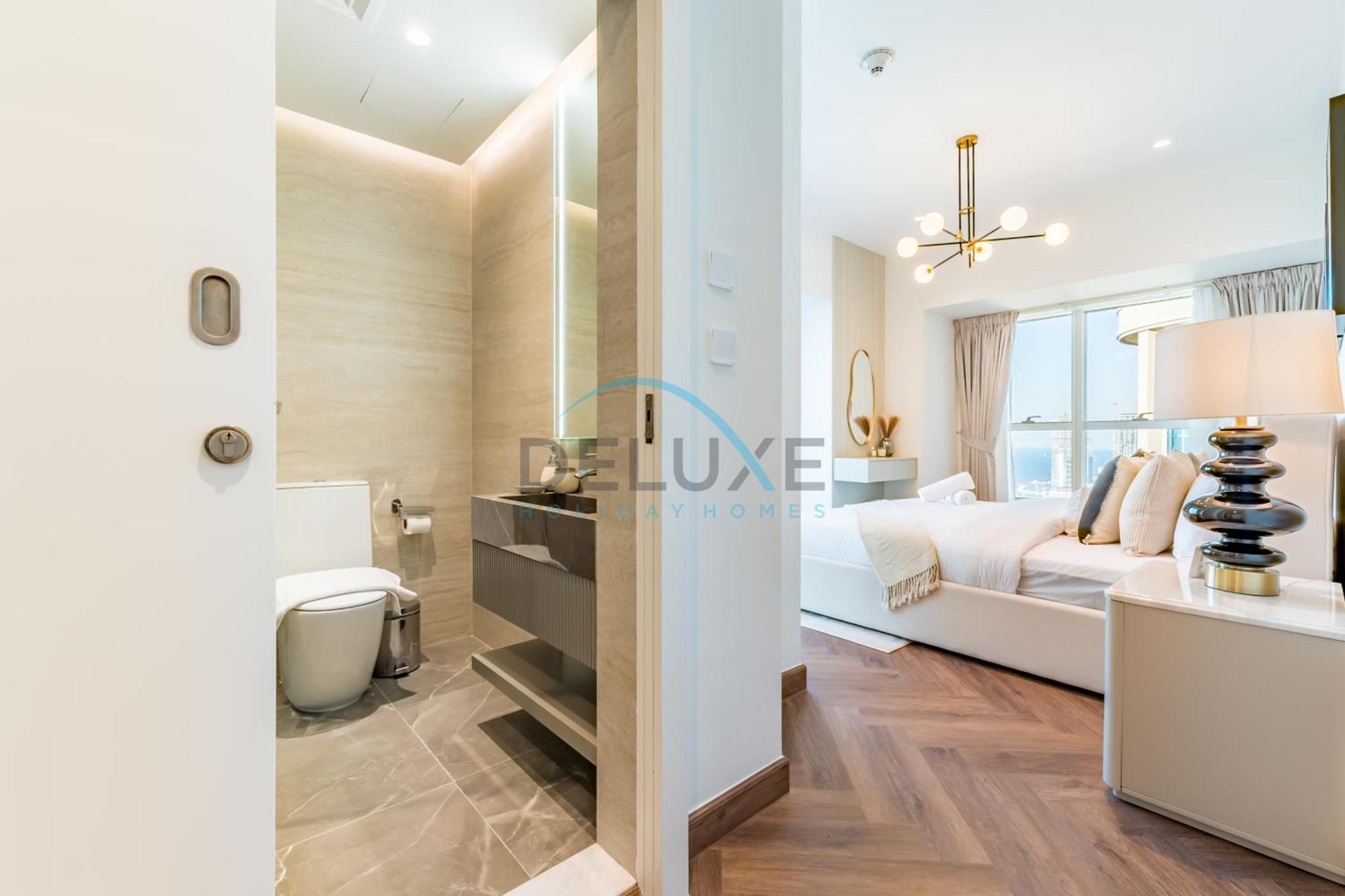 Serene 2br With Iconic Palm Jumeirah Views, Marina By Deluxe Homes
