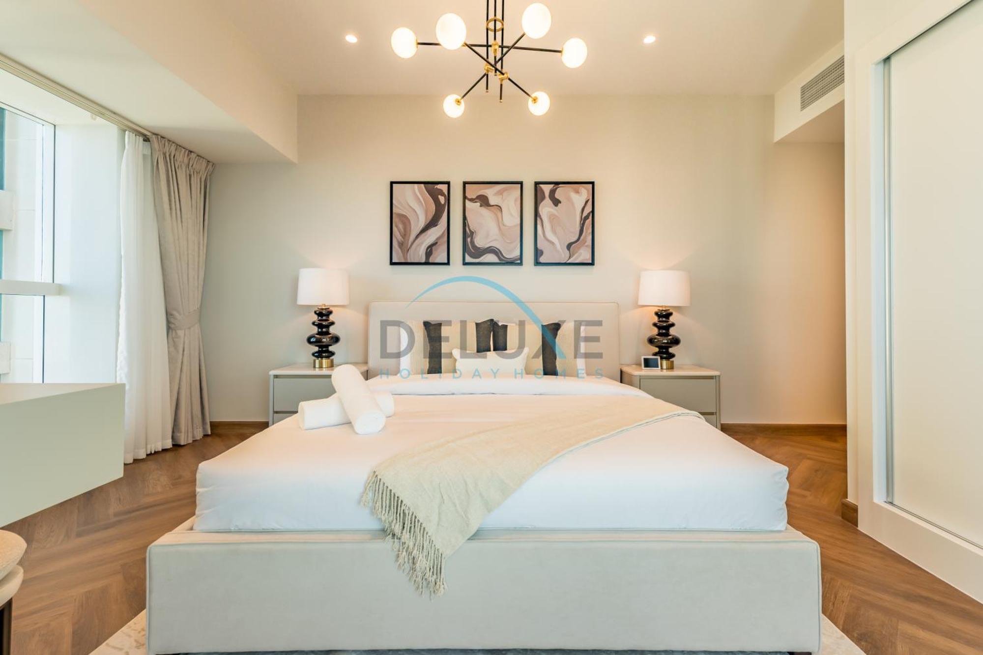 Serene 2br With Iconic Palm Jumeirah Views, Marina By Deluxe Homes Apartment