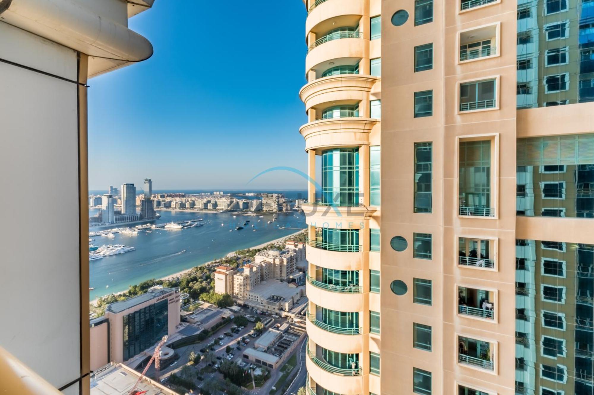 Serene 2br With Iconic Palm Jumeirah Views, Marina By Deluxe Homes * Dubai