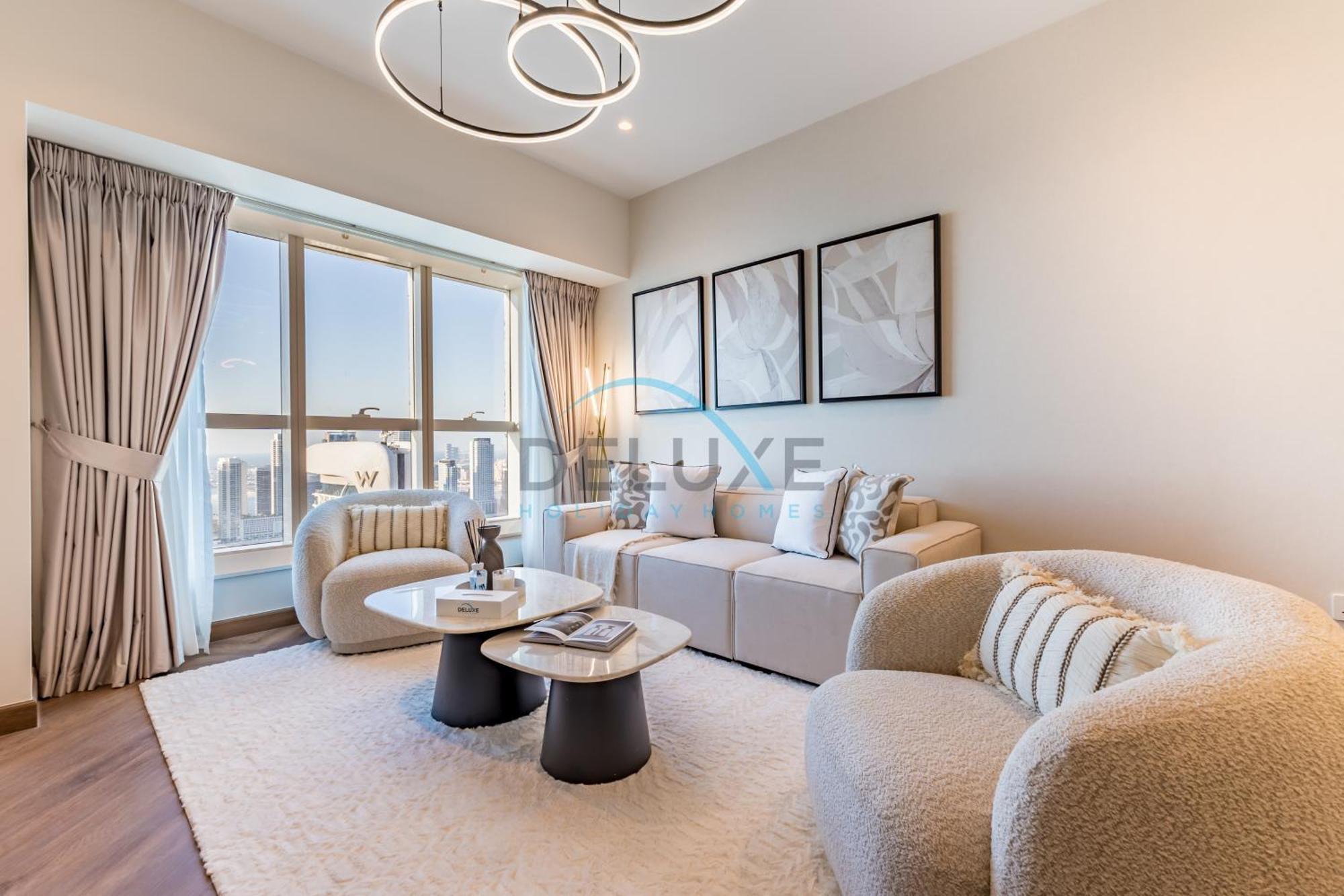 Serene 2br With Iconic Palm Jumeirah Views, Marina By Deluxe Homes Apartment Dubai