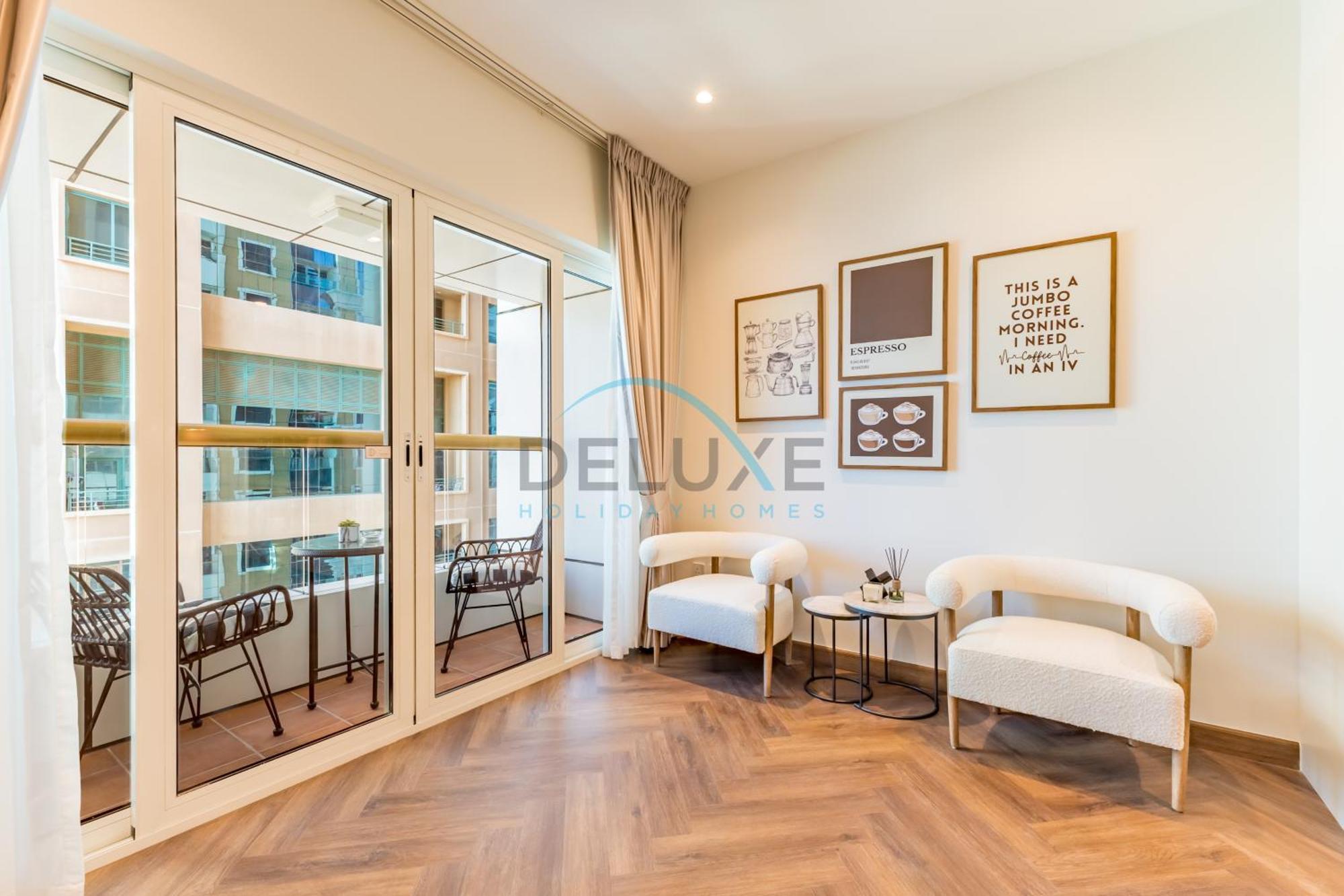 Serene 2br With Iconic Palm Jumeirah Views, Marina By Deluxe Homes Dubai
