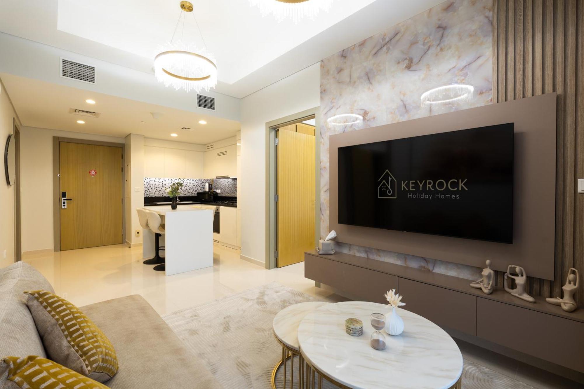 Apartment Keyrock Living - Elevated Luxury In Business Bay Dubai