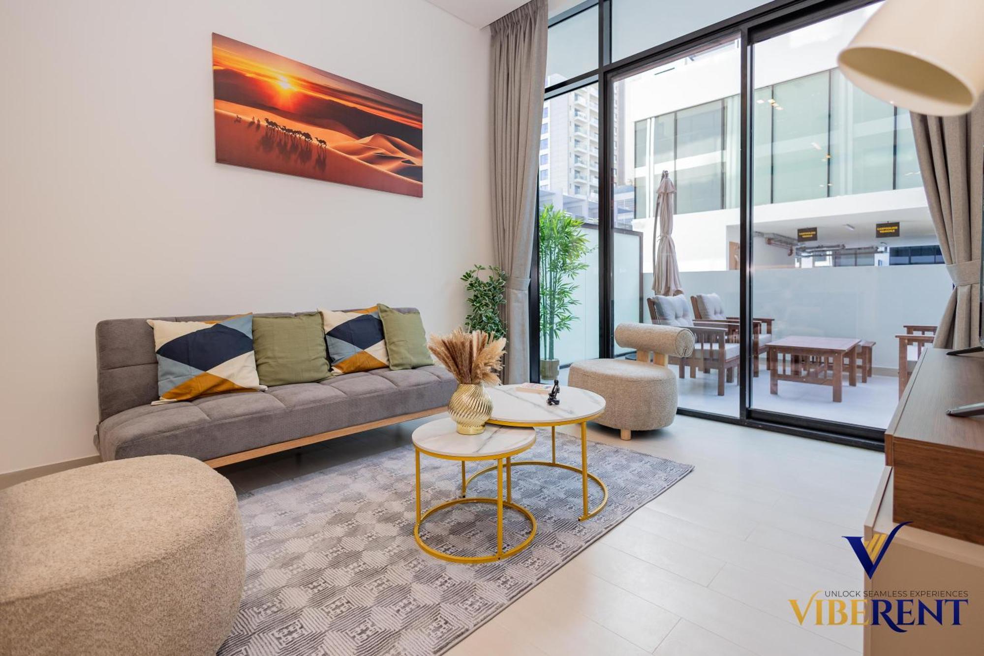 1-br Binghatti Rooftop Pool, Gym *