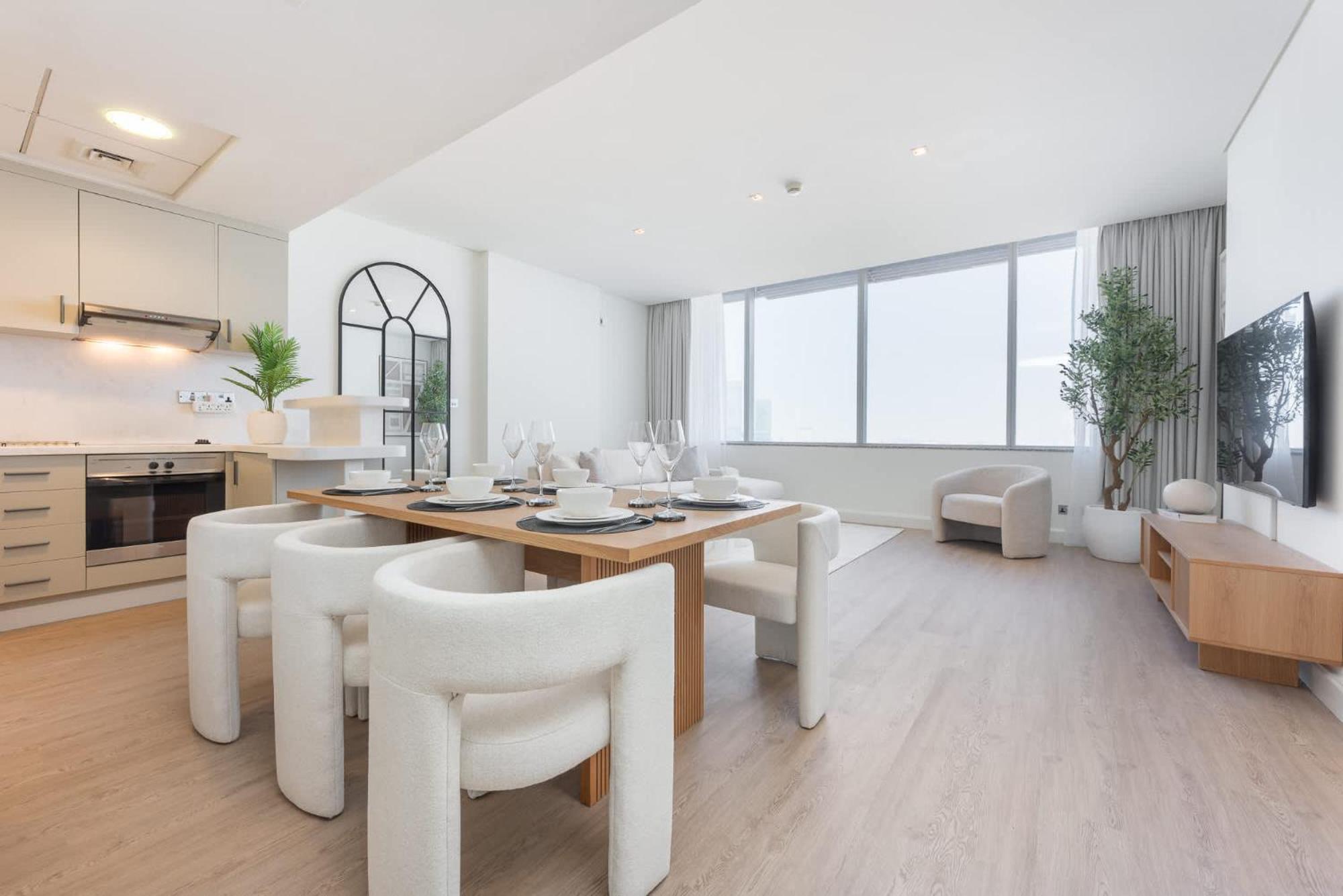 Sky Garden's Magnificent 1 Bedroom Perfect For 4