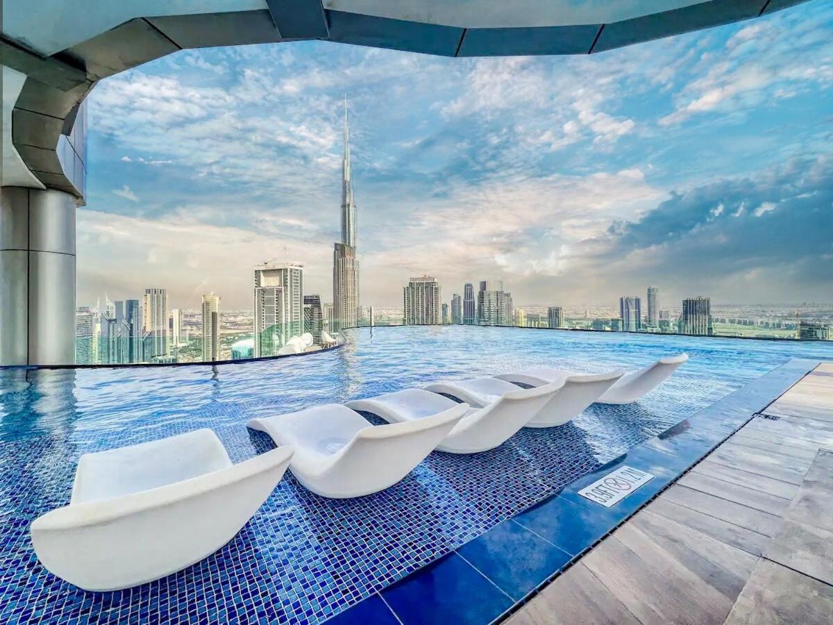 Tallest Infinity Pool With Burj Khalifa Views *