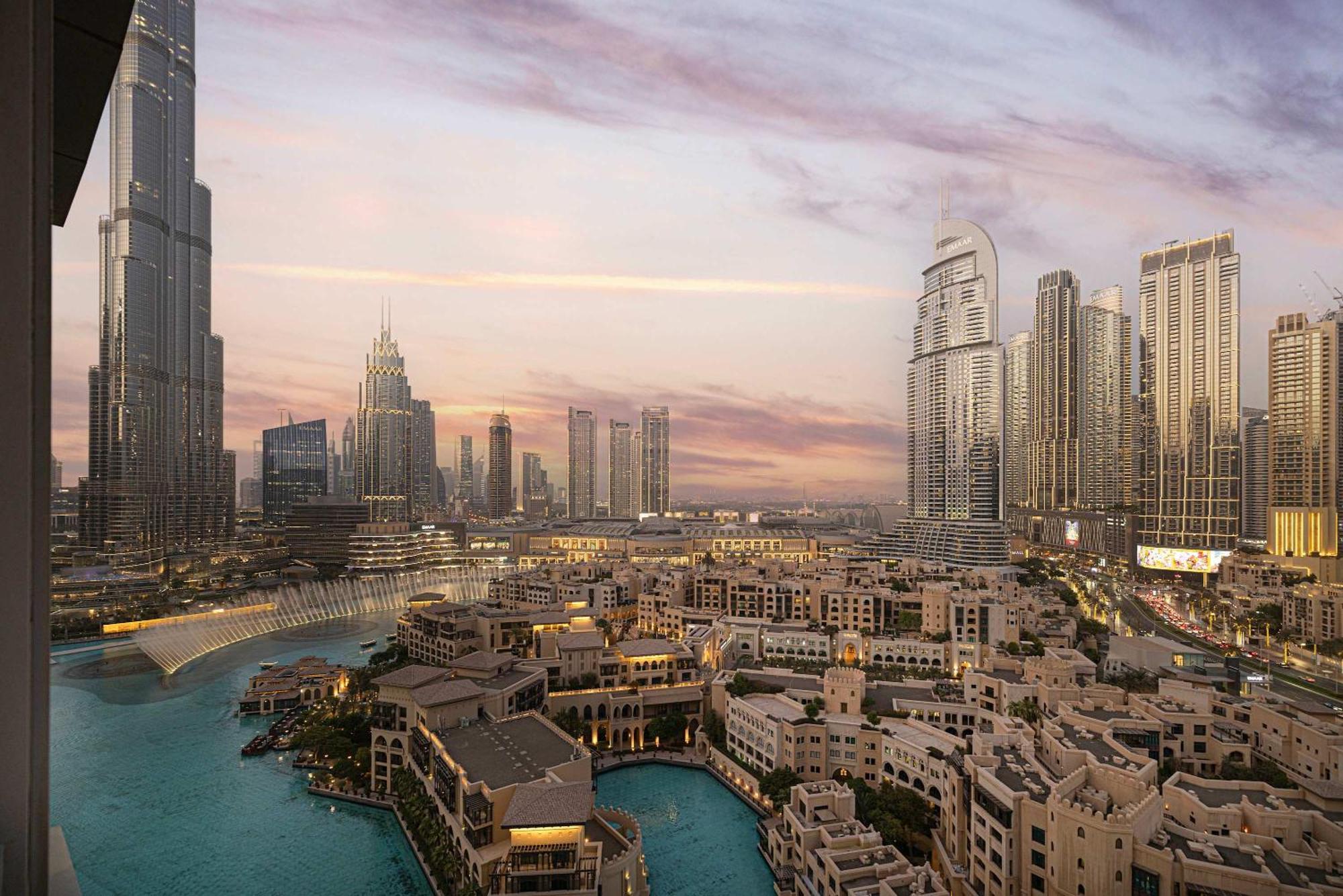 Apartment Downtown Sanctuary Iconic Burj Views & Luxury Living *