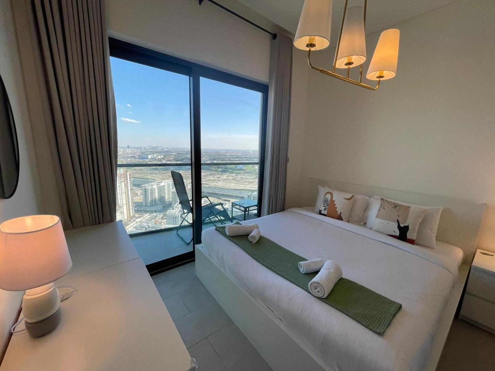 Cozy 1br In Sobha Hartland Waves, Meydan - Allsopp & Allsopp Apartment *