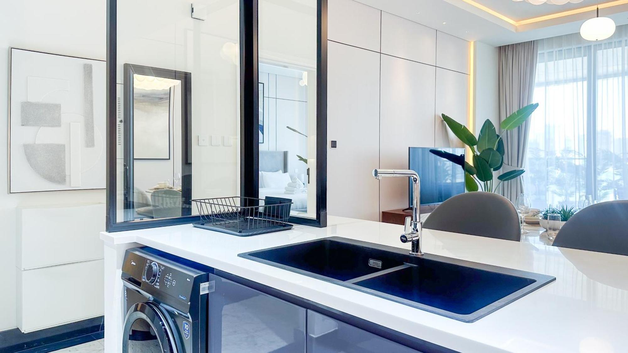 Relax In Luxury 1br With Jacuzzi & Skyline Views - 6ab03 Apartment *