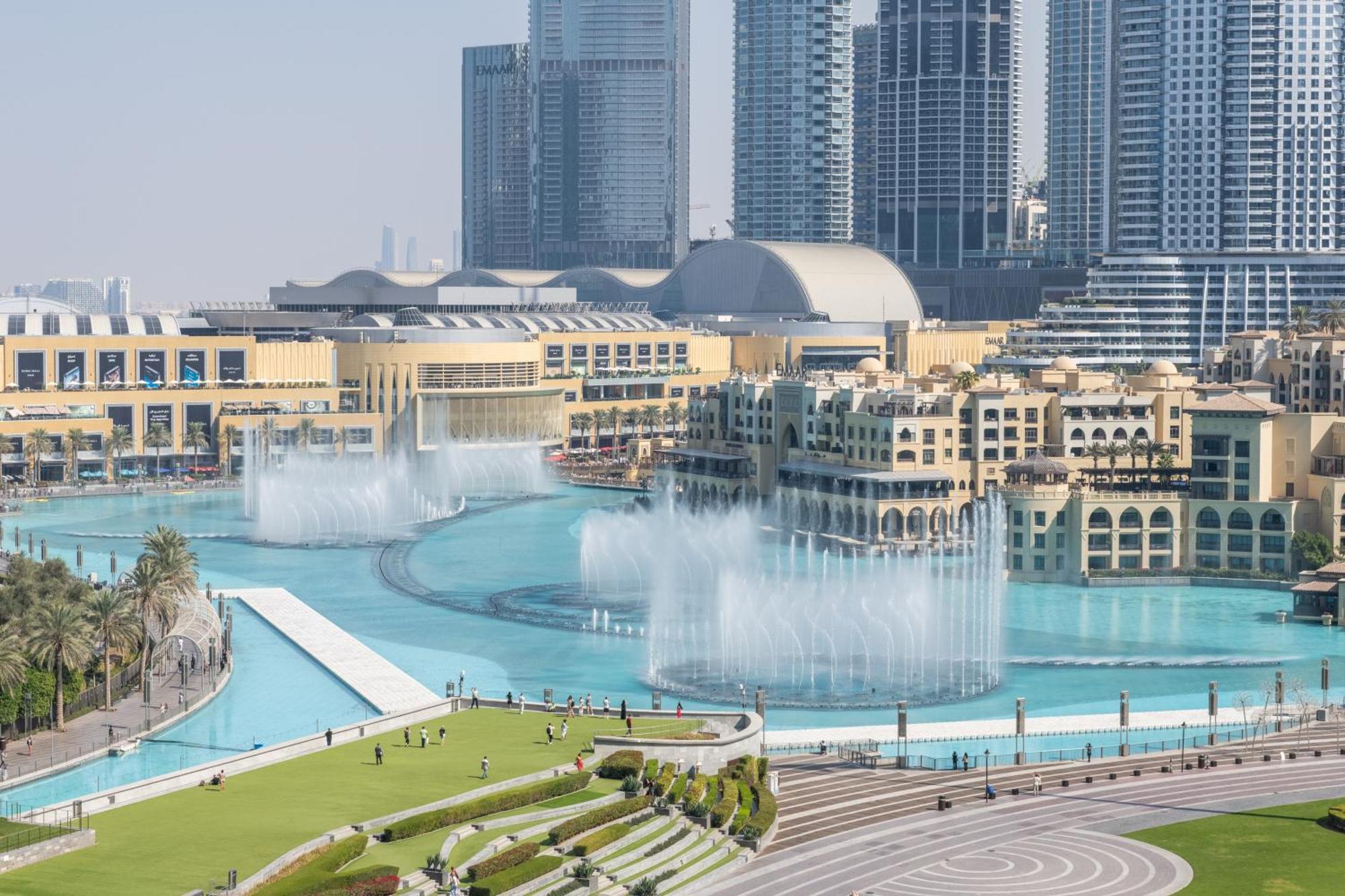 Hermes-style 2br, Full Burj Khalifa View - Infinity Pool - Full Fountain View *
