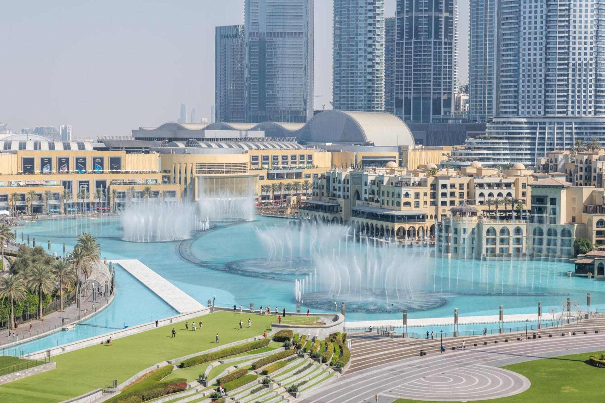 Apartment Hermes-style 2br, Full Burj Khalifa View - Infinity Pool - Full Fountain View