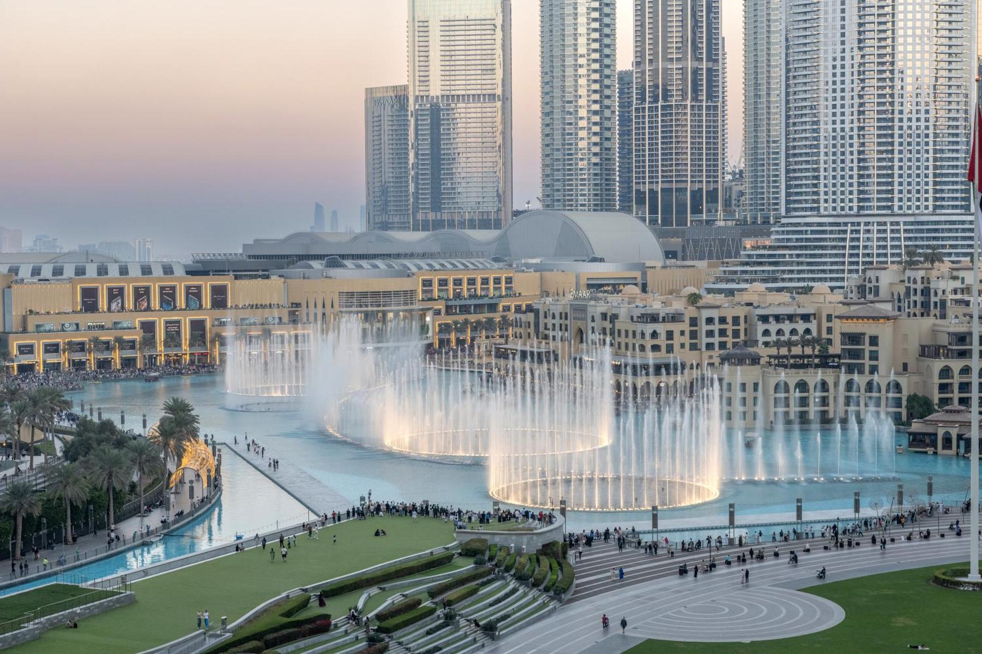 Apartment Hermes-style 2br, Full Burj Khalifa View - Infinity Pool - Full Fountain View Dubai