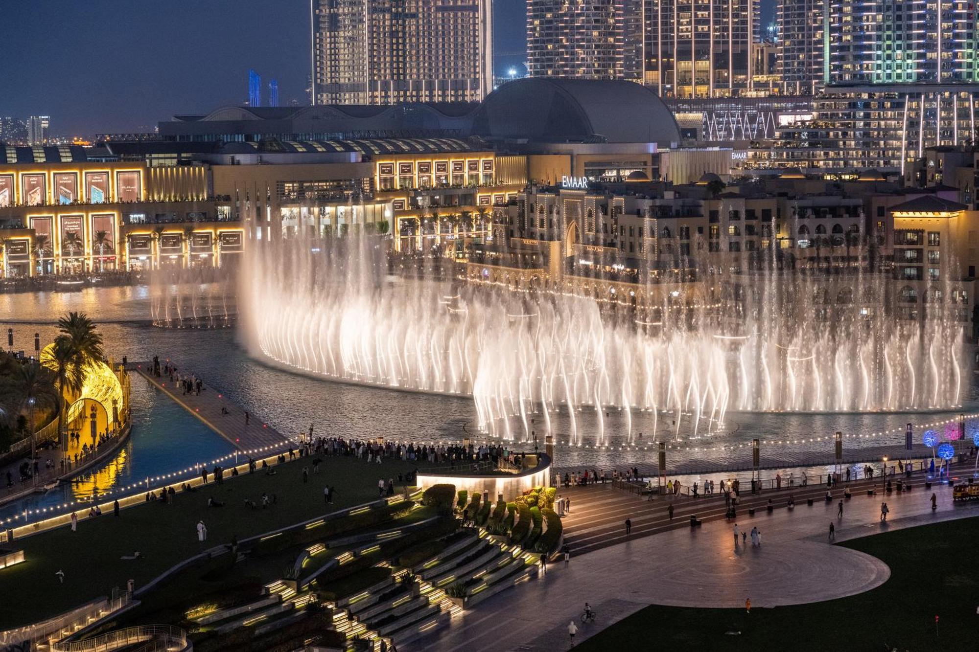 Apartment Hermes-style 2br, Full Burj Khalifa View - Infinity Pool - Full Fountain View *