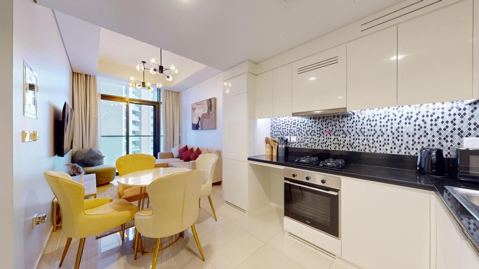 Aykon Tower - Calm One Bed In Business Bay Dubai