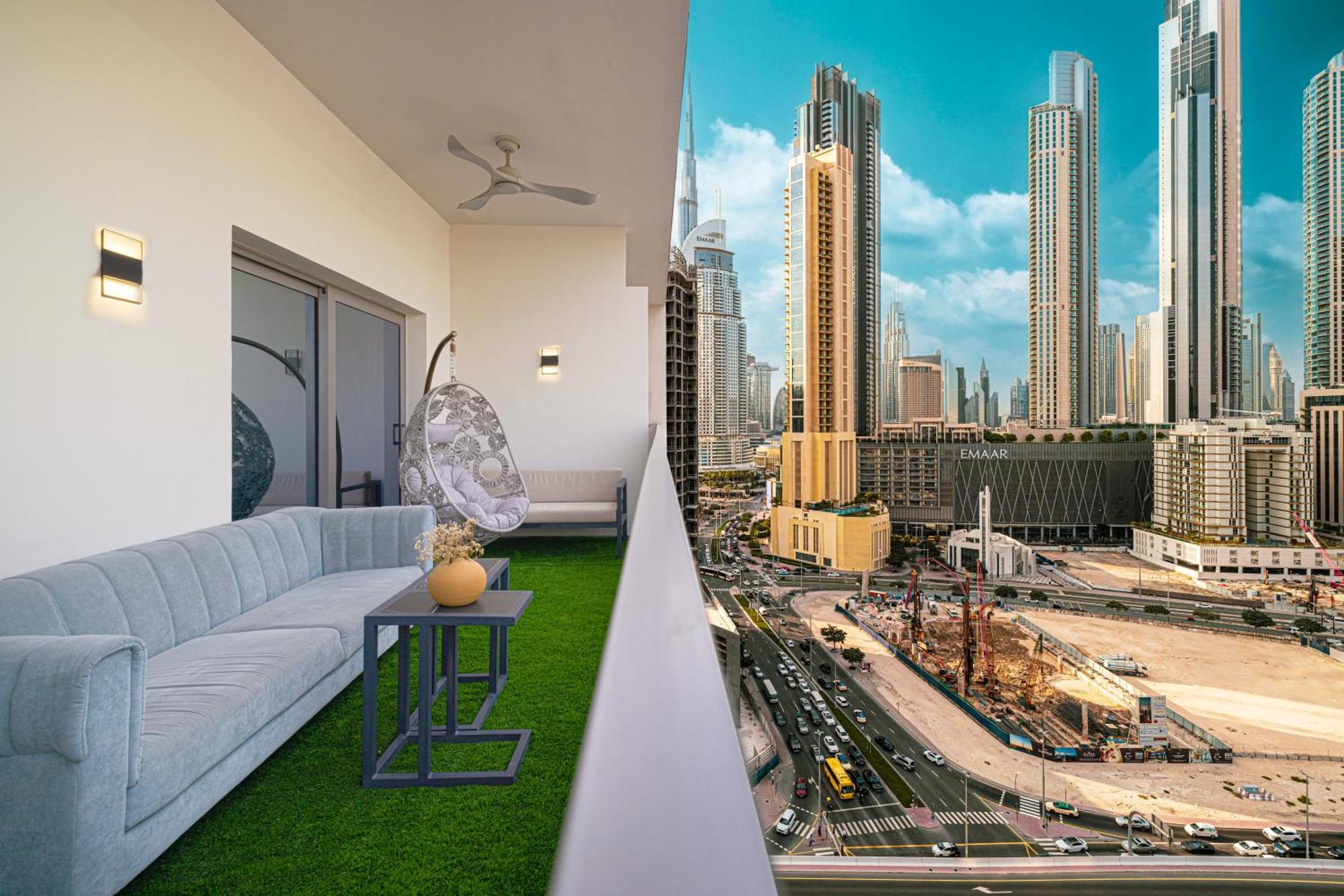 Upscale 2br In Lively Building Apartment Dubai