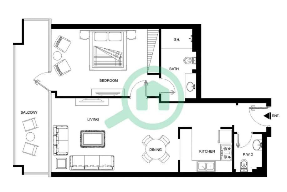 Apartment Extravagant 1 Bedroom In J One Business Bay